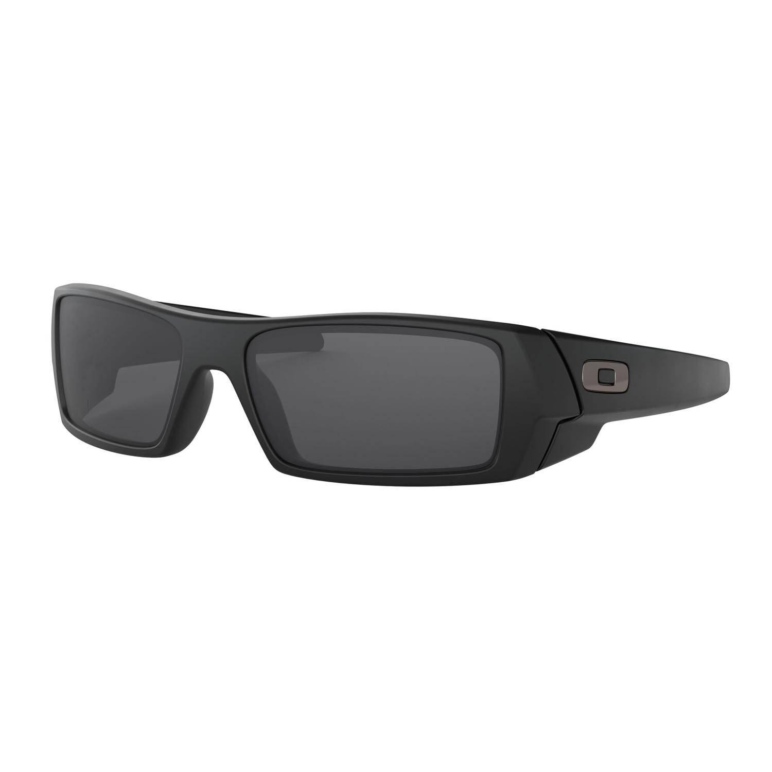 Oakley Gascan Sunglasses with Matte Black Frame, Grey Lenses