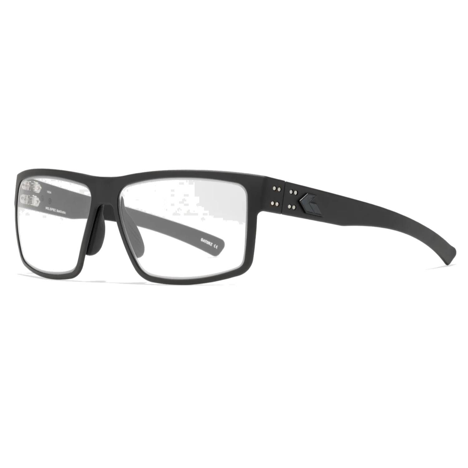 GATORZ RIG MILSPEC SUNGLASSES, BLACK LOGO