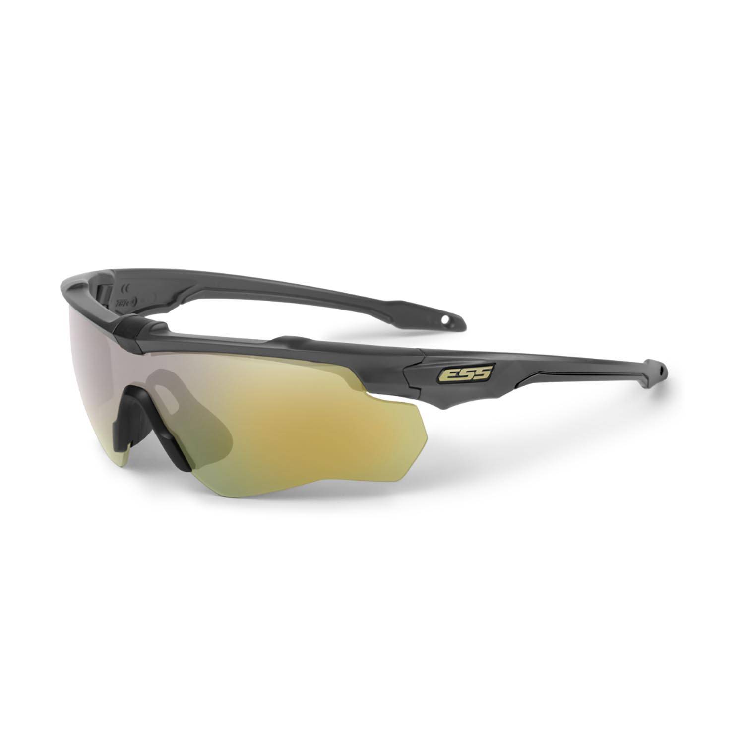 ESS CROSSBLADE STD CARBON ANSI SUNGLASSES