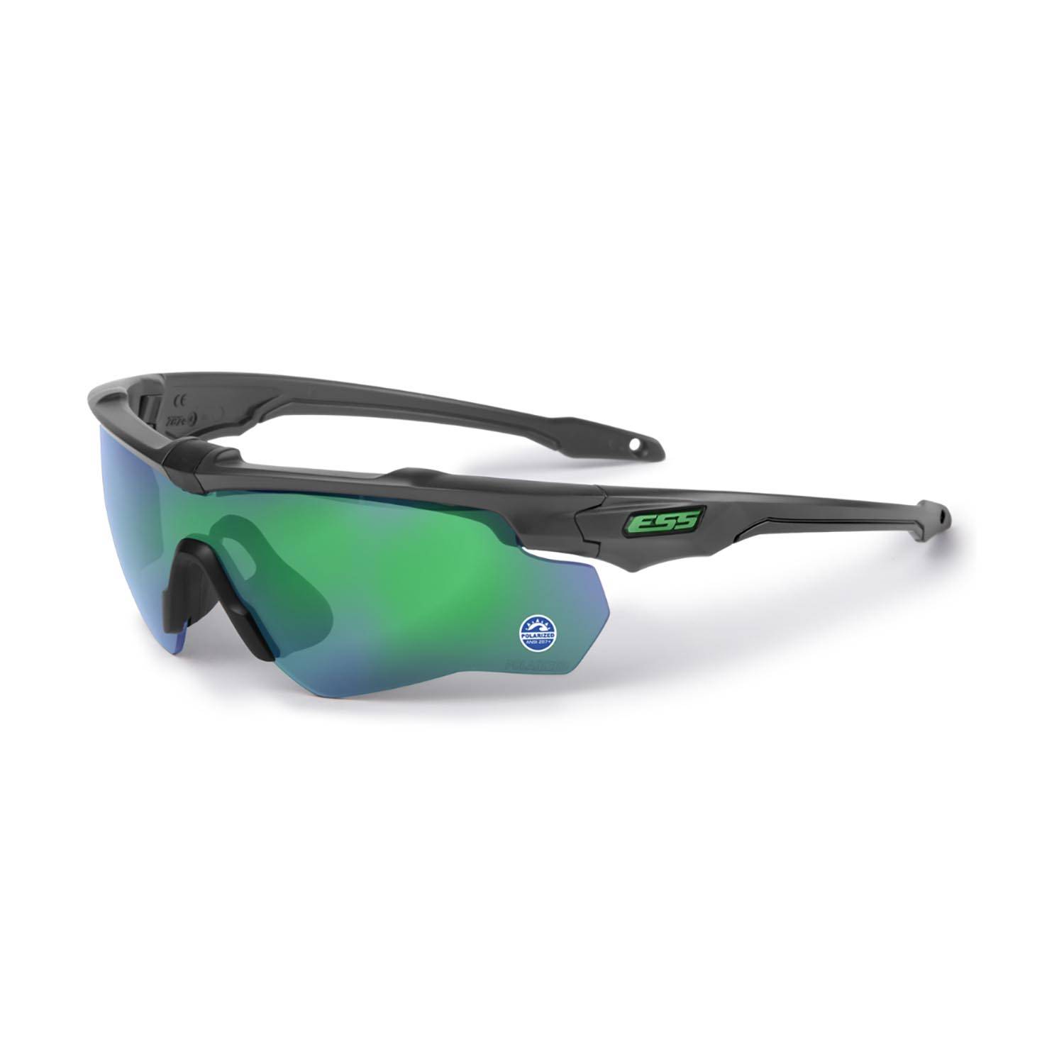 ESS CROSSBLADE STD CARBON ANSI SUNGLASSES