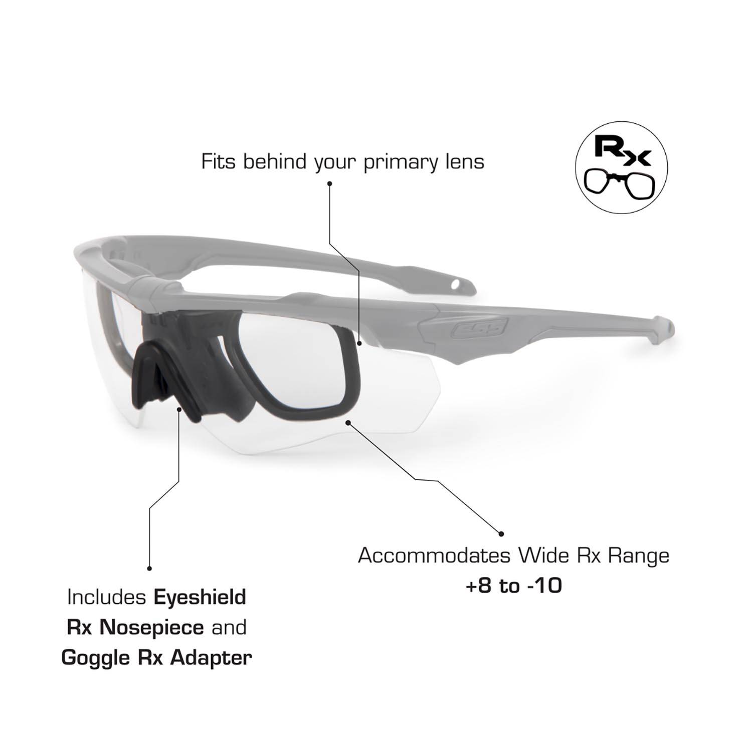 ESS CrossBlade NARO Carbon ANSI Sunglasses | U.S. Patriot