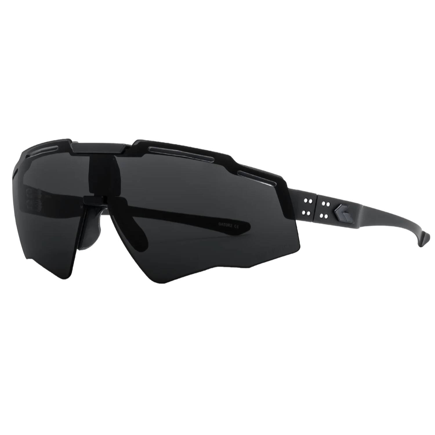 Gatorz Blastshield B2 ANSI MILSPEC Sunglasses, Black with Bl