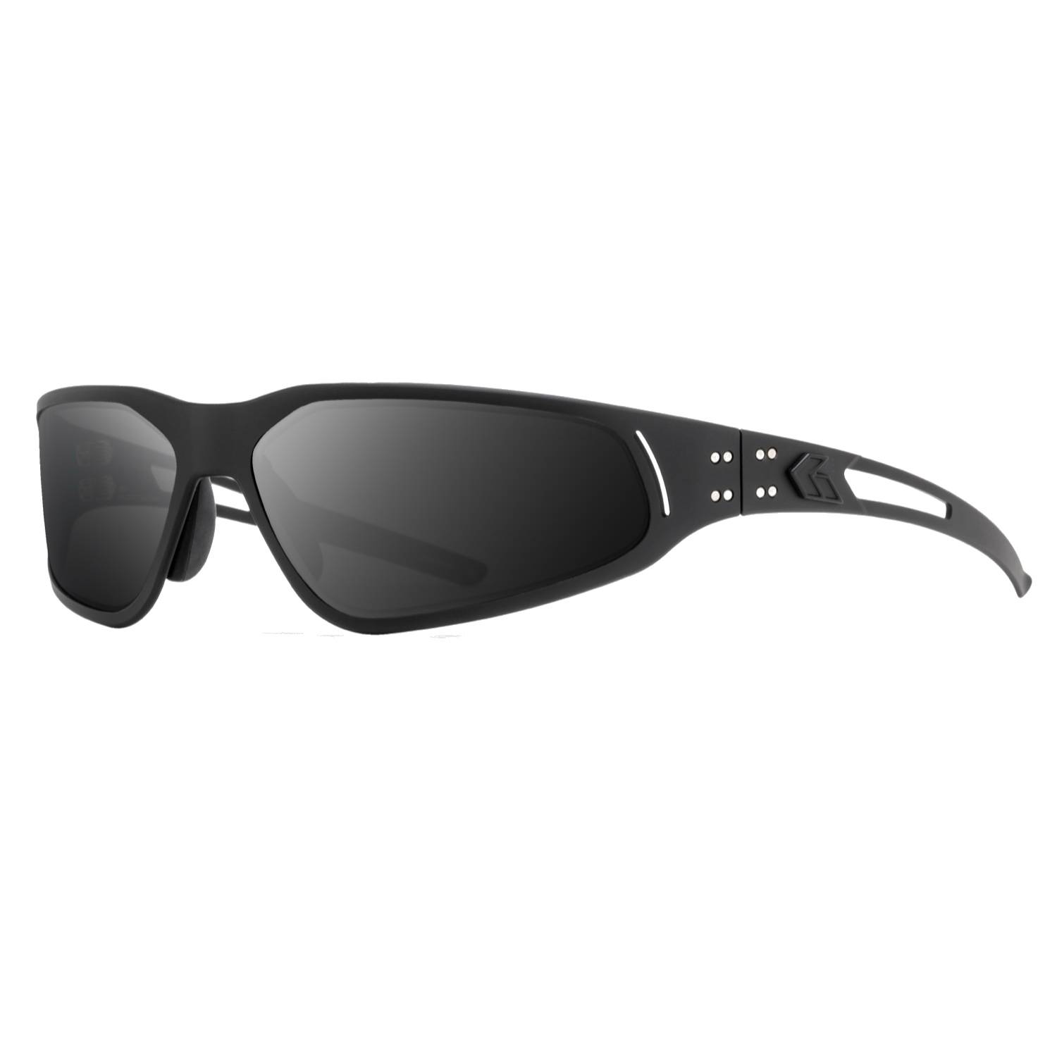 Gatorz Revenant ANSI MILSPEC Sunglasses, Black with Black Lo