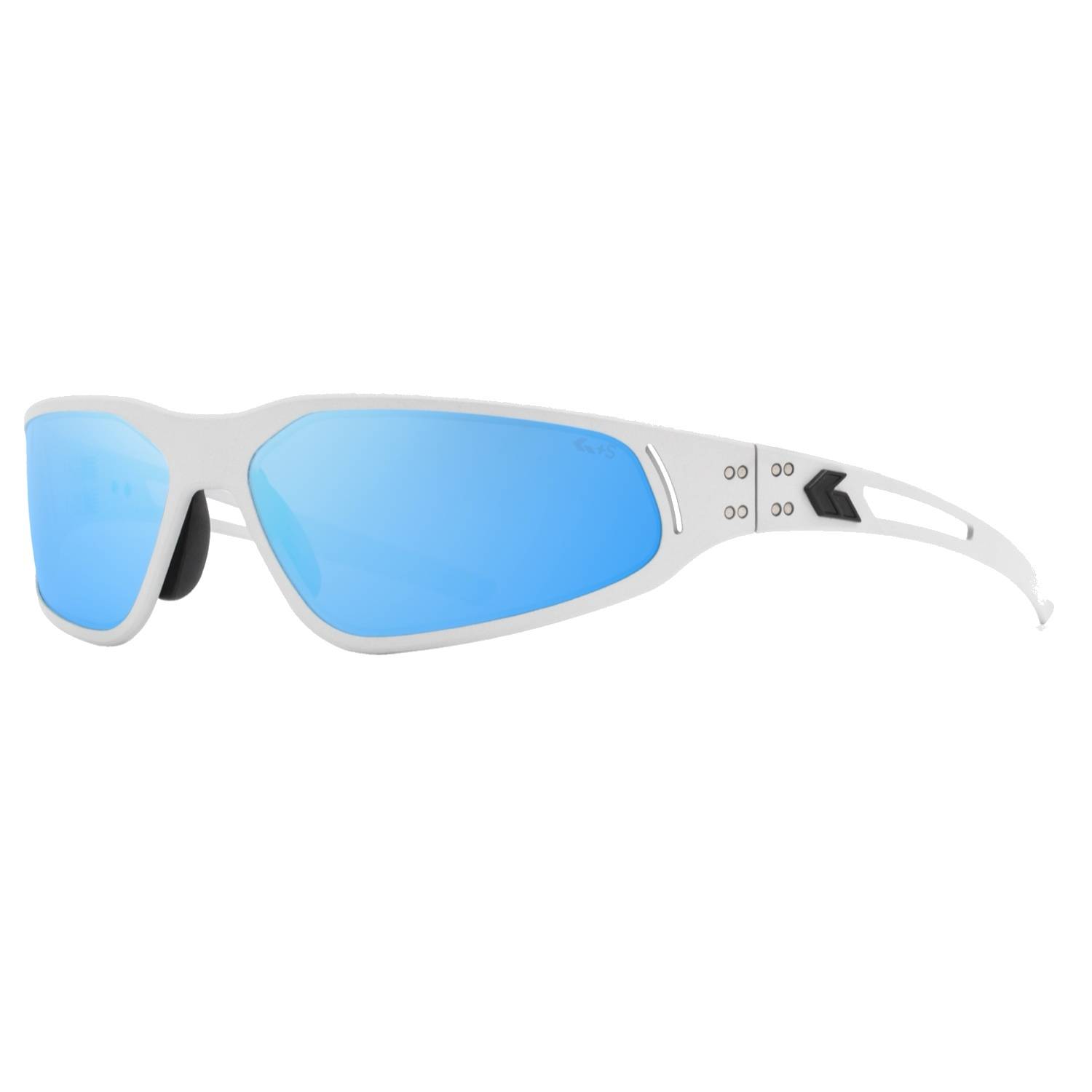 Gatorz Revenant Polarized Sunglasses, Frost with Black Logo