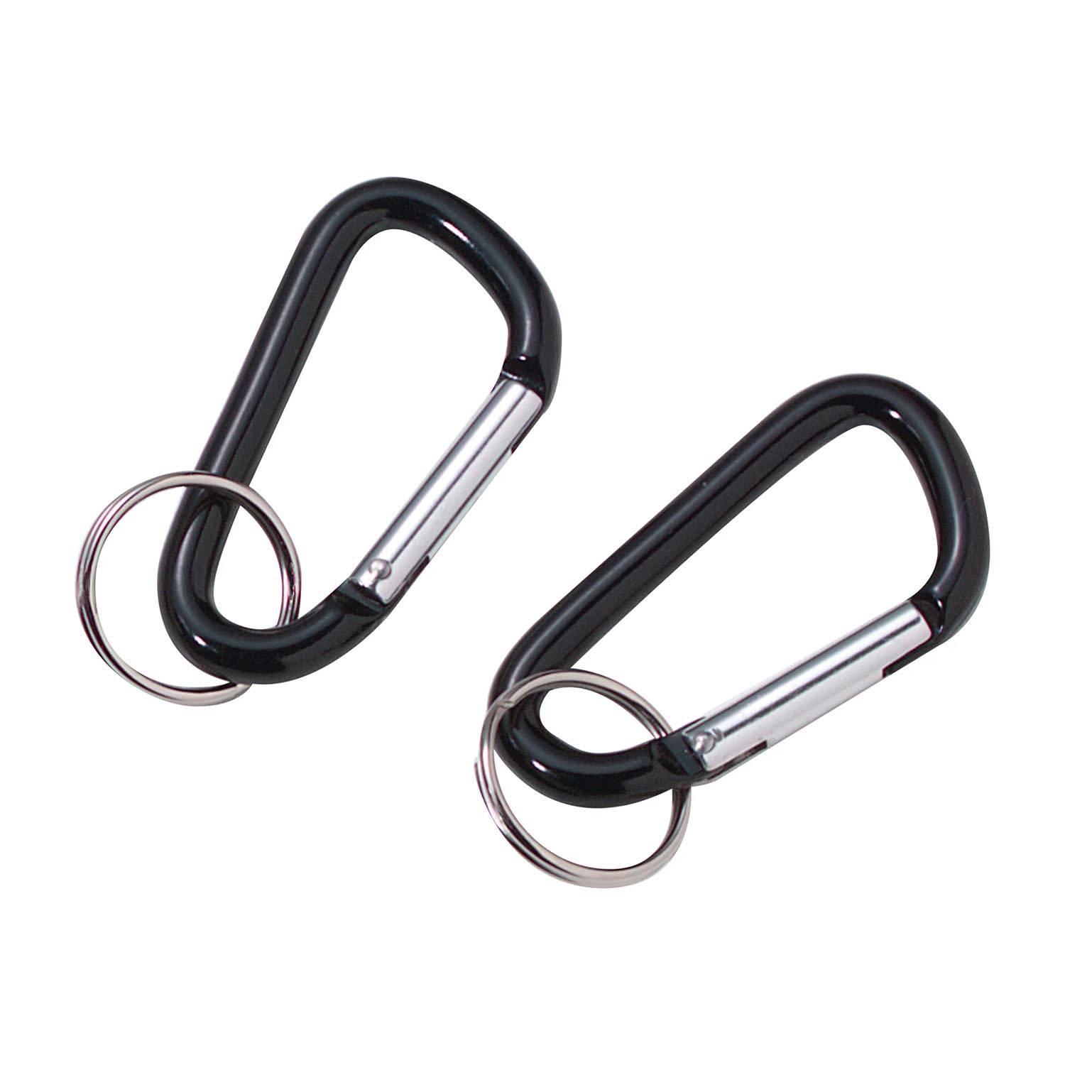 Rothco Accessory Carabiner with Key Ring (2-Pack)