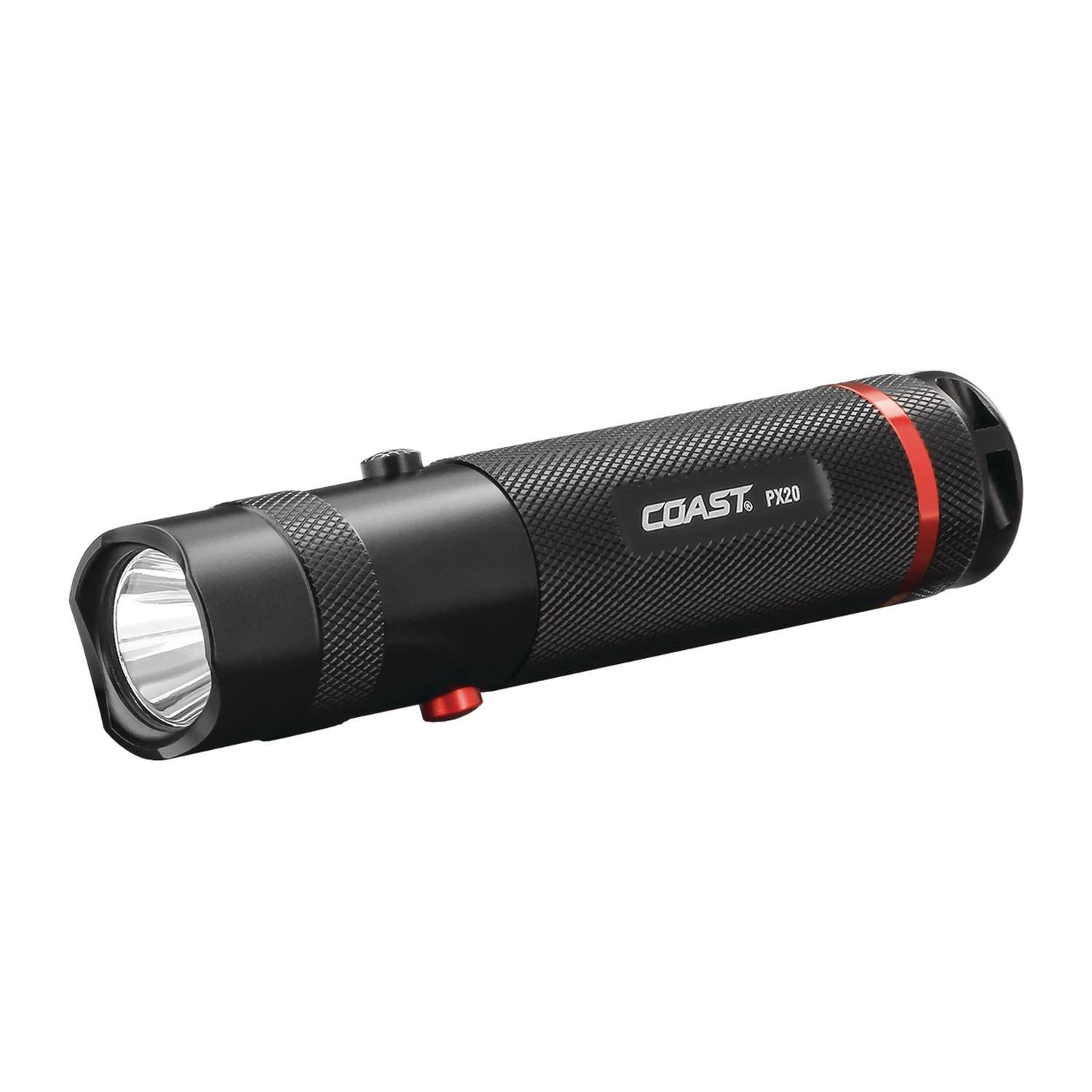 Coast PX20 Dual-Color White/Red Bulls-Eye Spot Beam