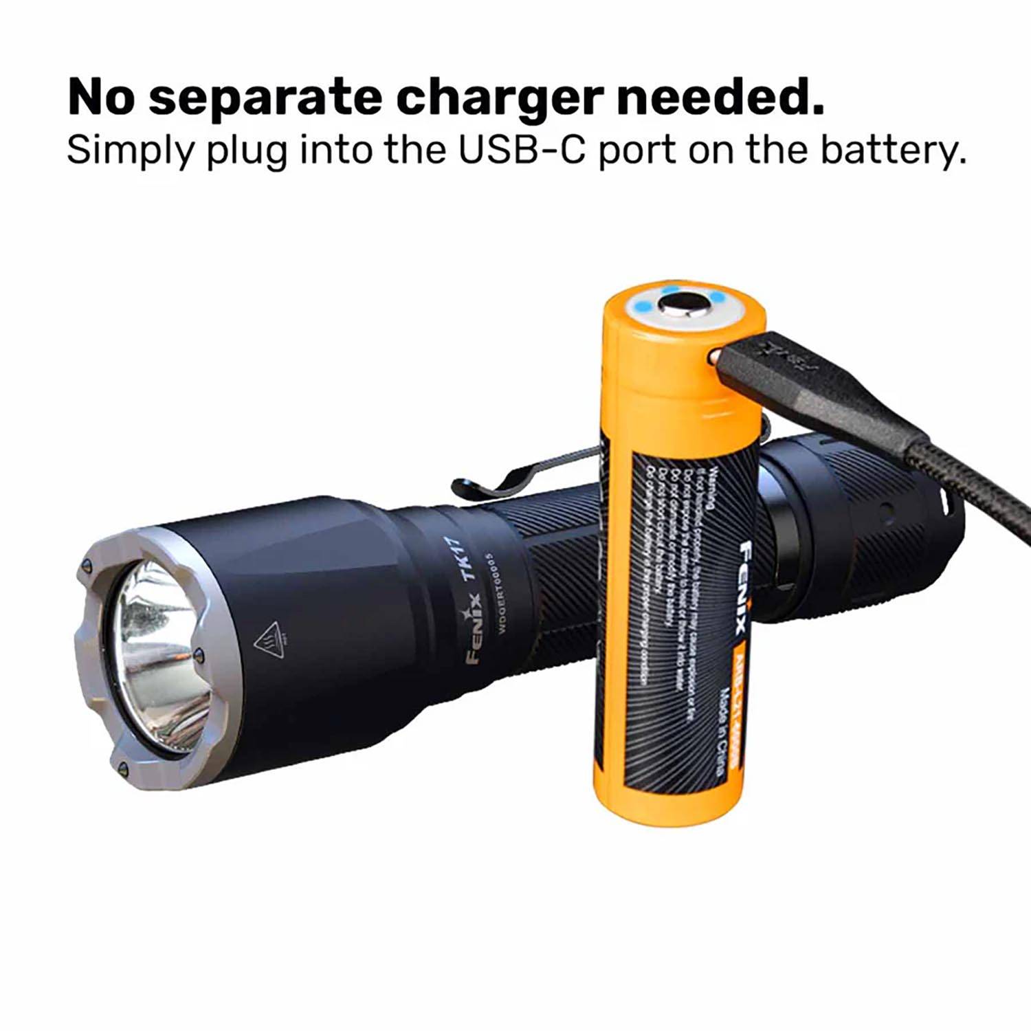 battery fenix flashlight Fenix TK17 Tactical Flashlight Black