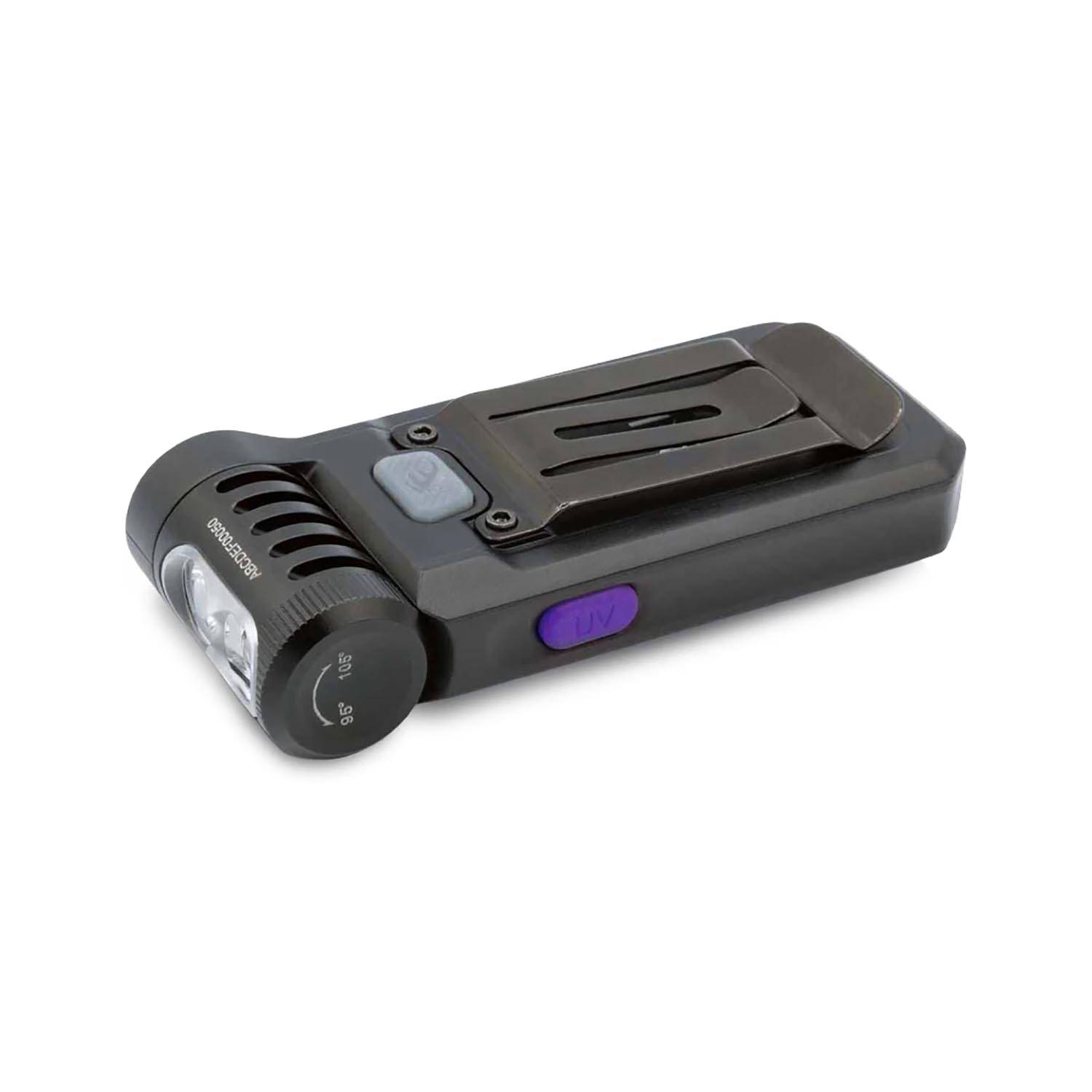 FENIX SW05R-UV CLIP ON FLASHLIGHT WITH UV LIGHT