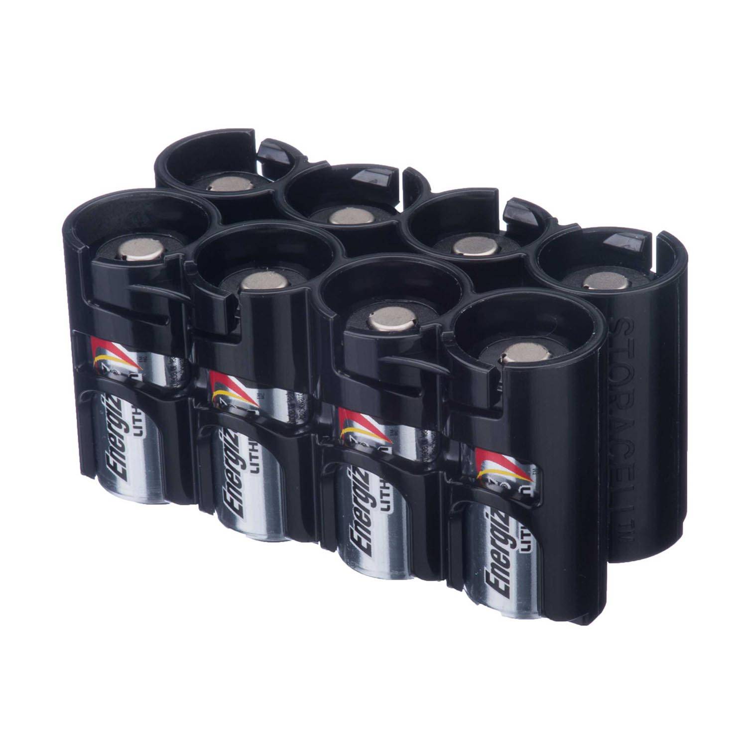 STORACELL CR123 8 PACK BATTERY STORAGE CADDY