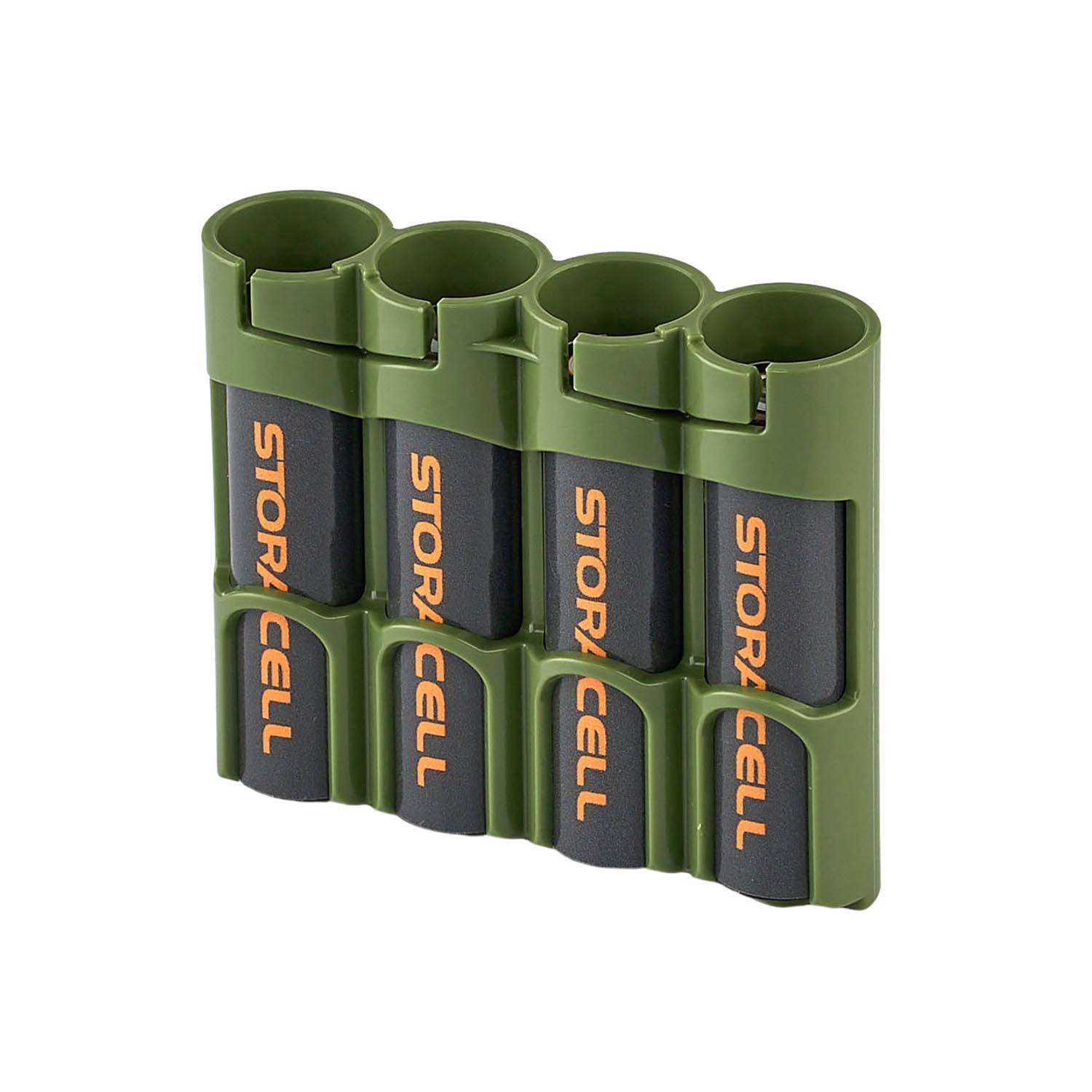 STORACELL SLIMLINE 18650 4 PACK BATTERY STORAGE CADDY