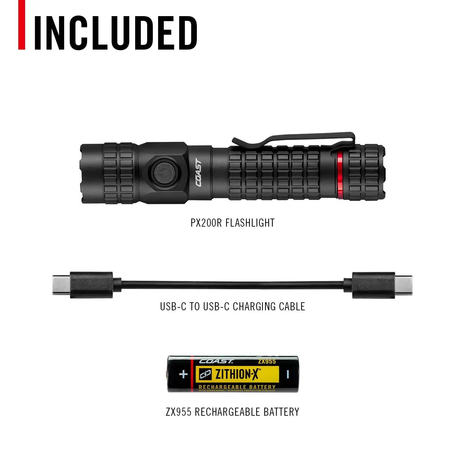 coast flashlight rechargeable battery ZX750 for The GX20, HP8R, and A25R Flashlights Tools & Home Improvement providing the right light and performance at the same time Coast 20529 Rechargeable USB Battery
