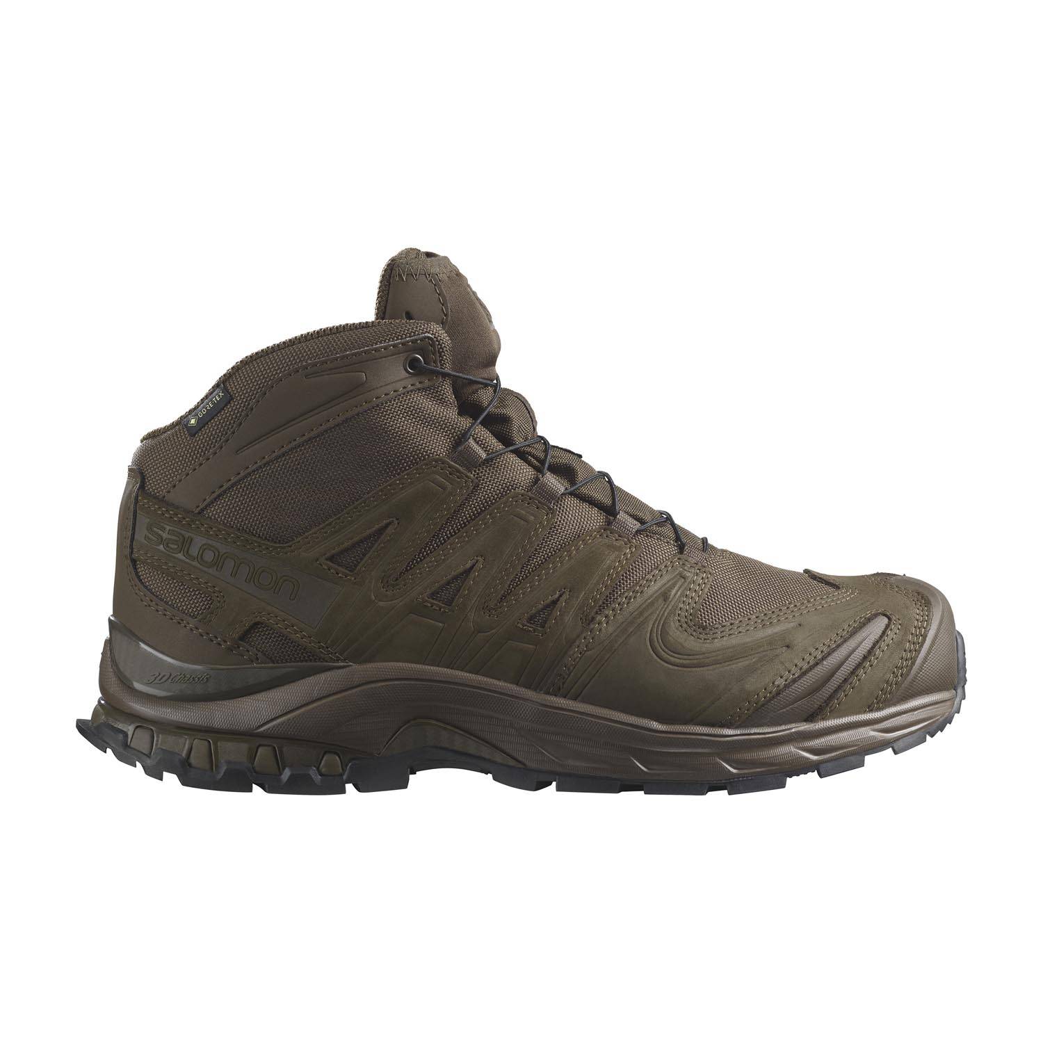 SALOMON XA FORCES MID GORE-TEX BOOTS IN EARTH BROWN