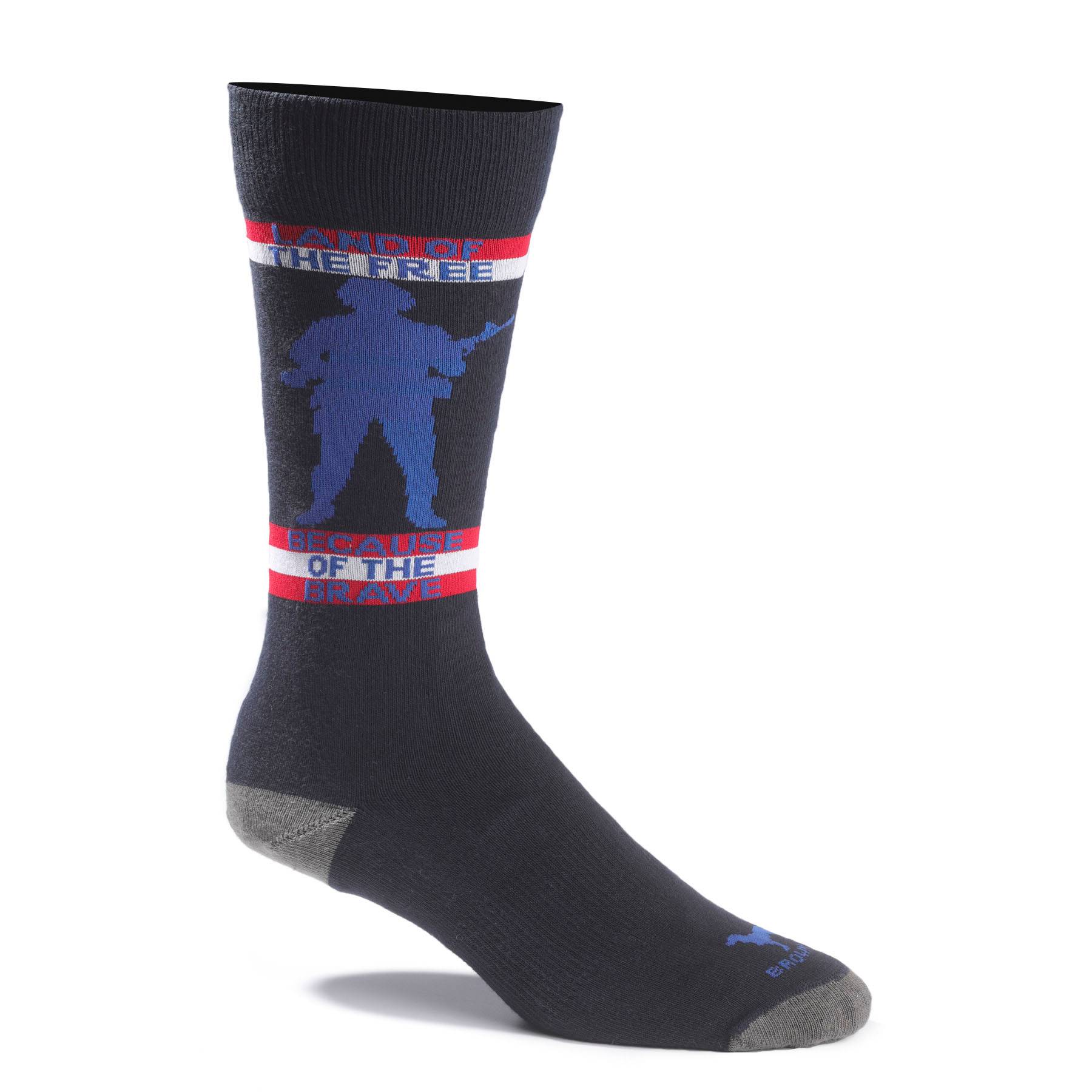 Brown Dog "Land of the Free" Socks