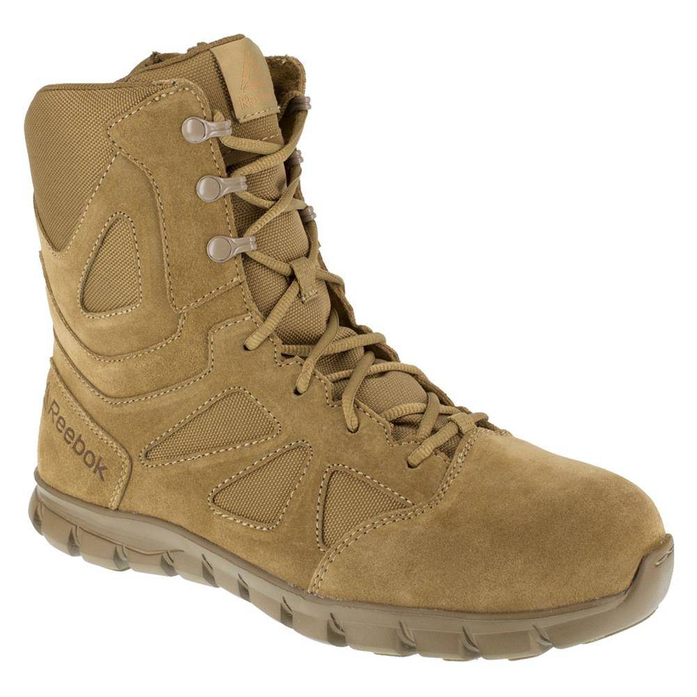 REEBOK 8" SUBLITE CUSHION TACTICAL COMPOSITE TOE SIDE-ZIP BO