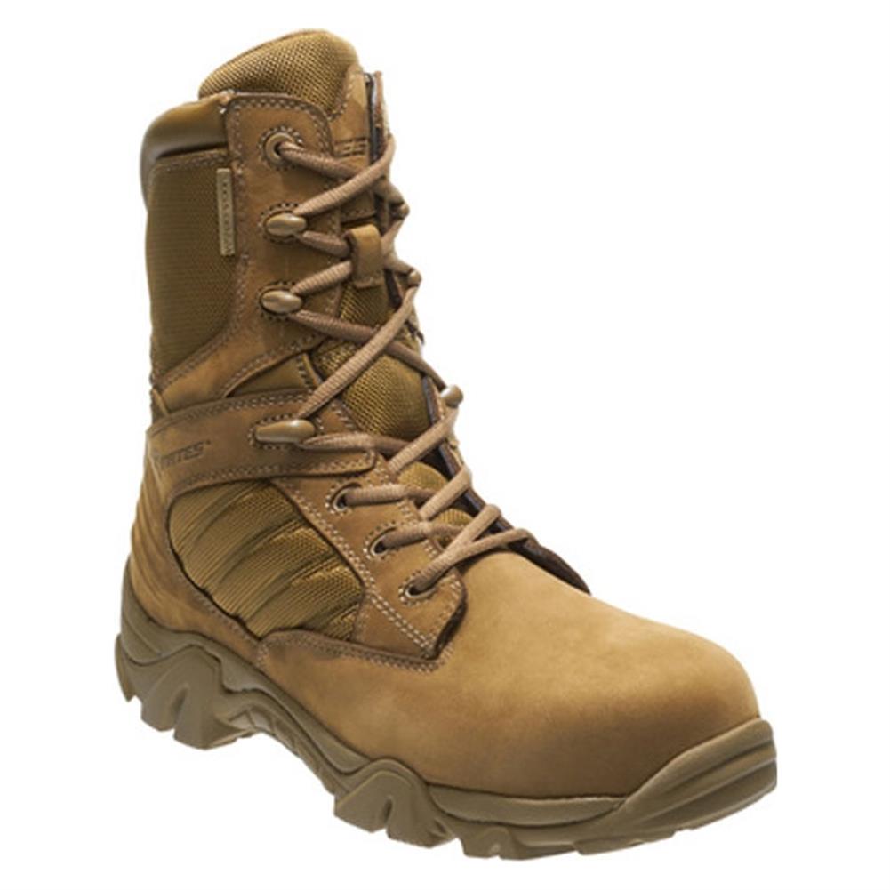 BATES GX COMPOSITE TOE SIDE-ZIP WATERPROOF BOOTS