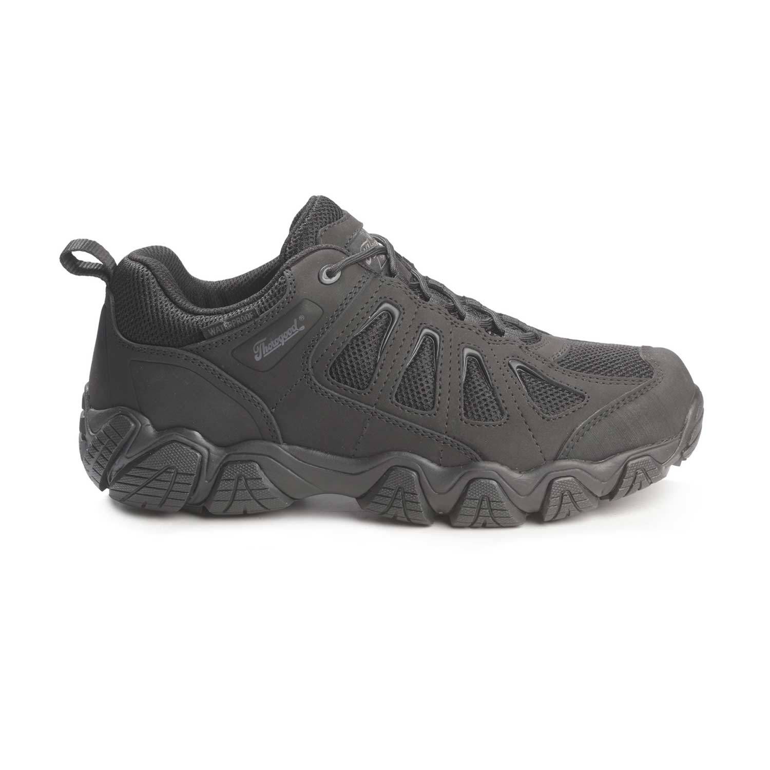 thumbnail image 2 of Thorogood Crosstrex 804-6493 Safety Toe Waterproof Oxford Hiker – Men’s, Composite Toe, Black/Grey, All Sizes 2 of 6