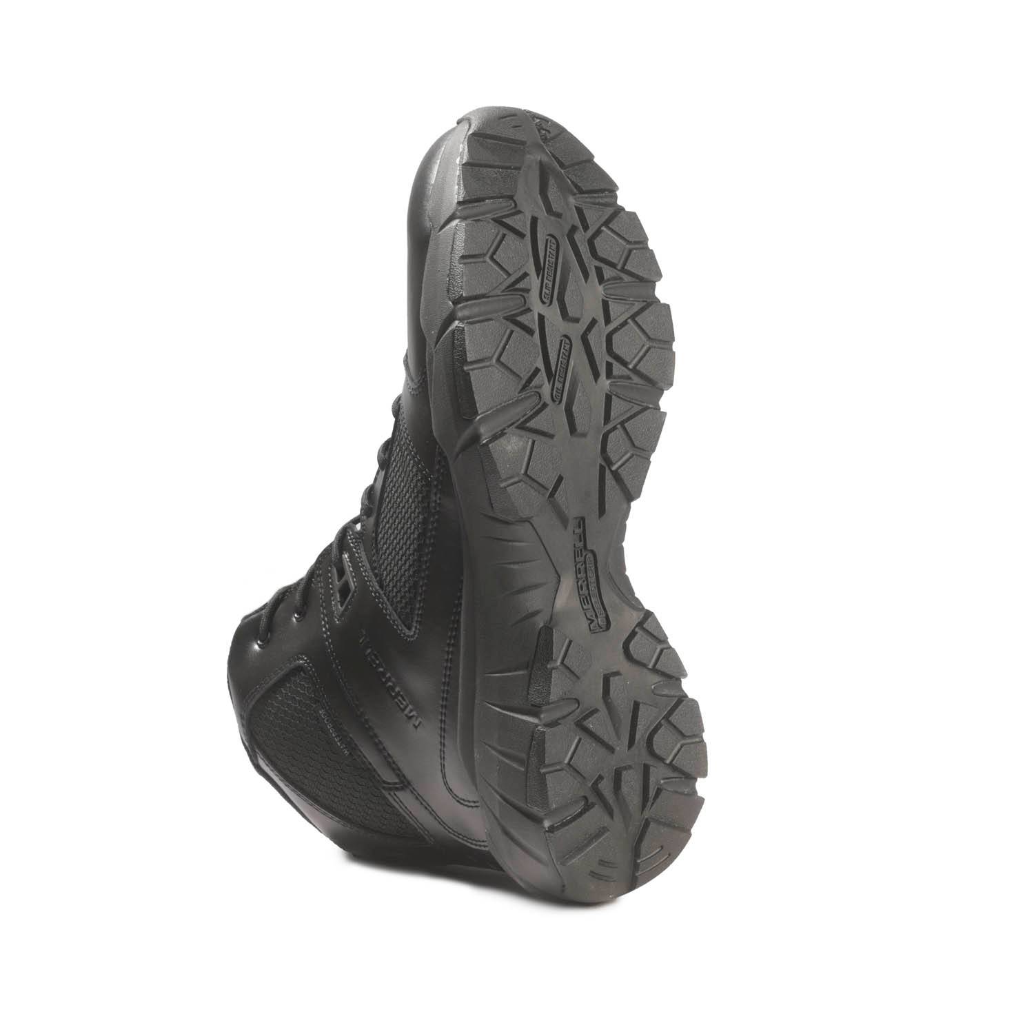 Merrell Mens Size 5.5 Medium Black Fullbench Waterproof Tactical Boots Merrell Tactical Fullbench Mid Waterproof Boots main image 4