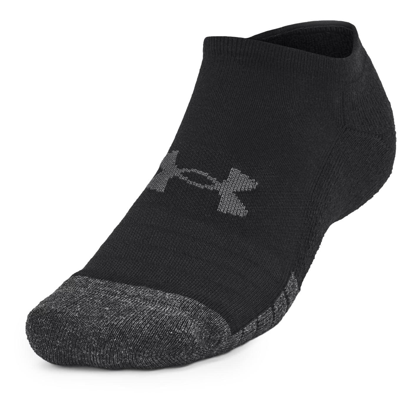 UNDER ARMOUR UNISEX PERFORMANCE TECH LOW CUT SOCKS 3 PACK