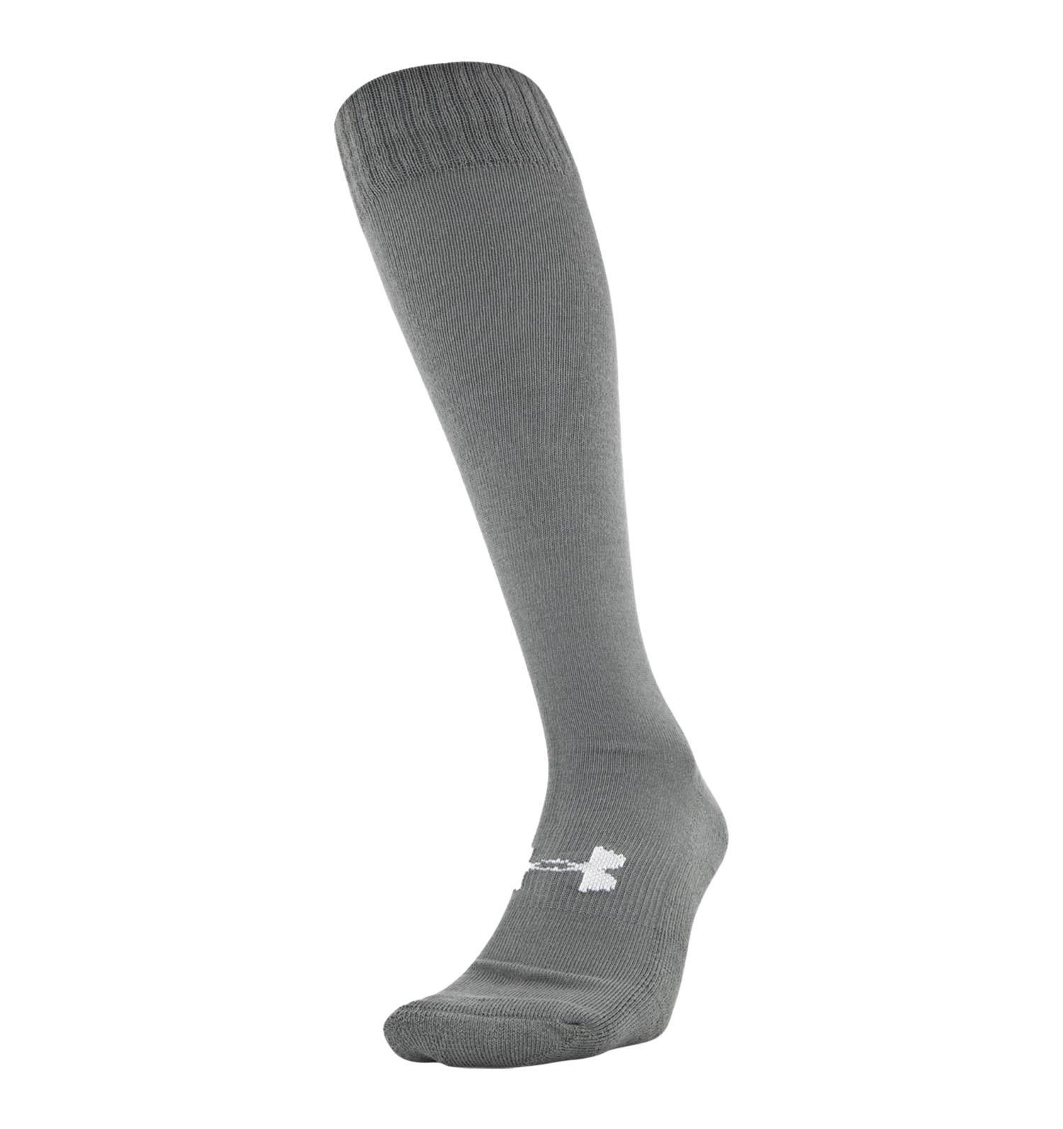 UNDER ARMOUR TACTICAL OVER-THE-CALF SOCKS IN FOLIAGE GREEN