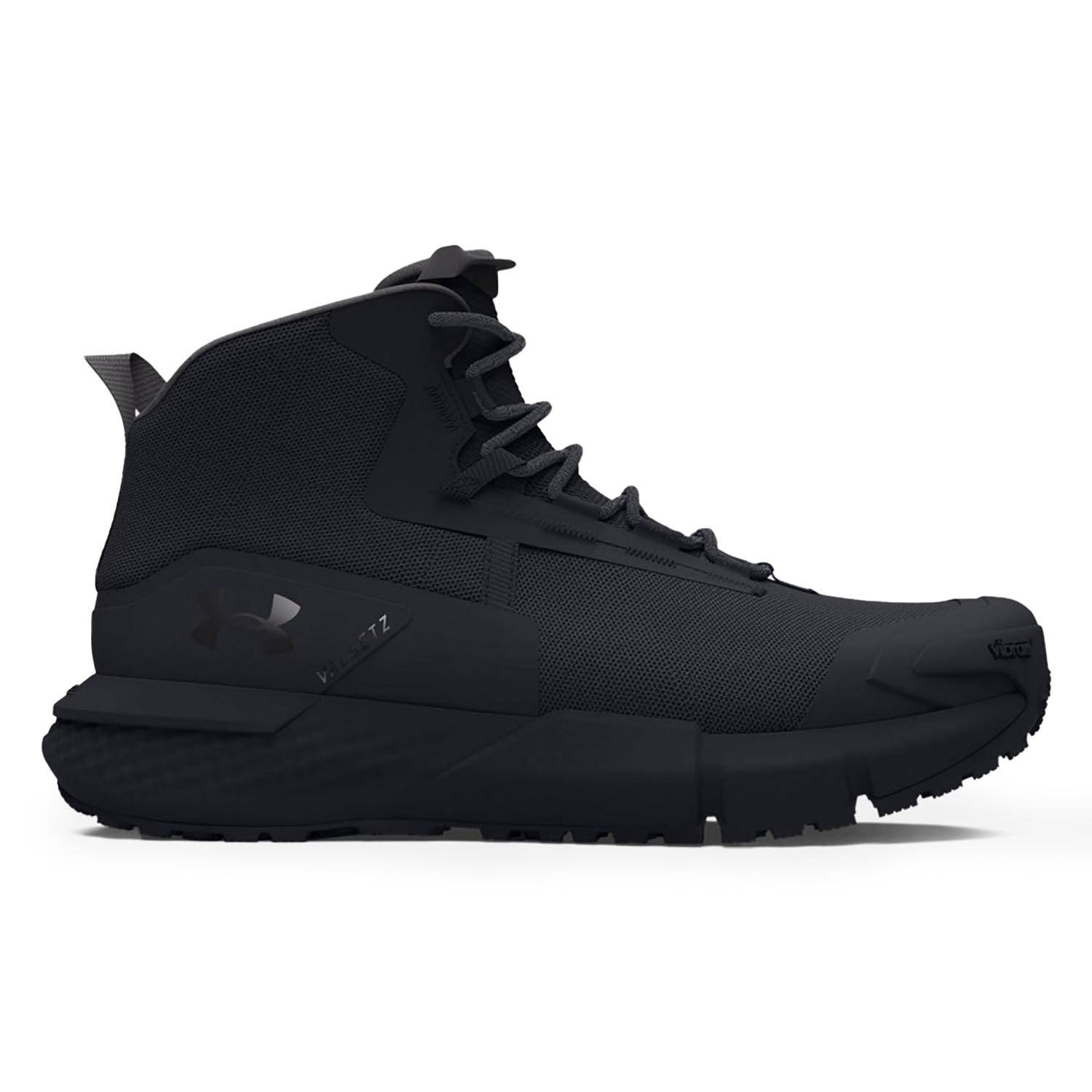 UNDER ARMOUR MEN'S VALSETZ MID TACTICAL BOOTS IN BLACK