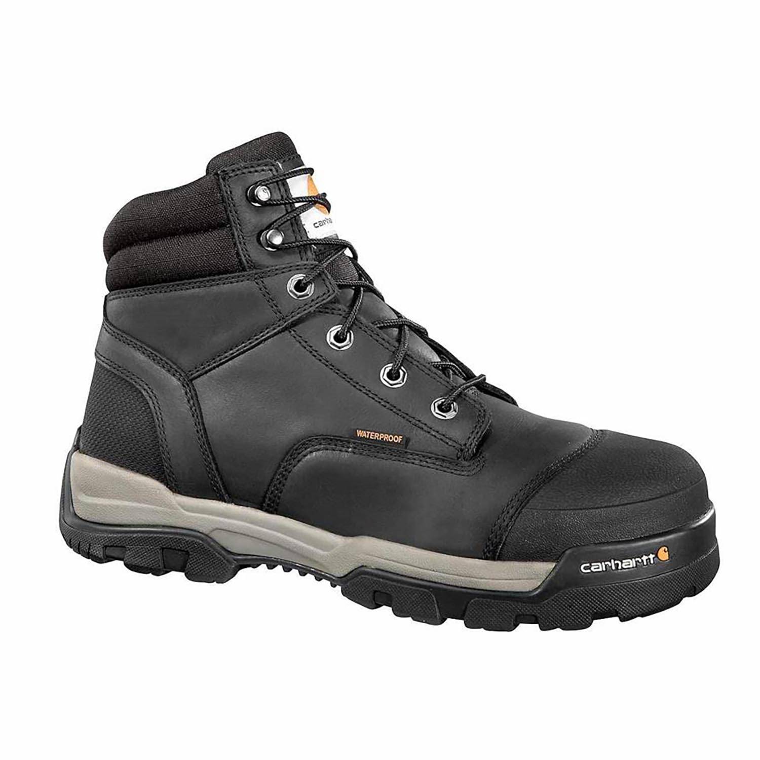 CARHARTT 6" GROUND FORCE WATERPROOF COMPOSITE TOE WORK BOOTS