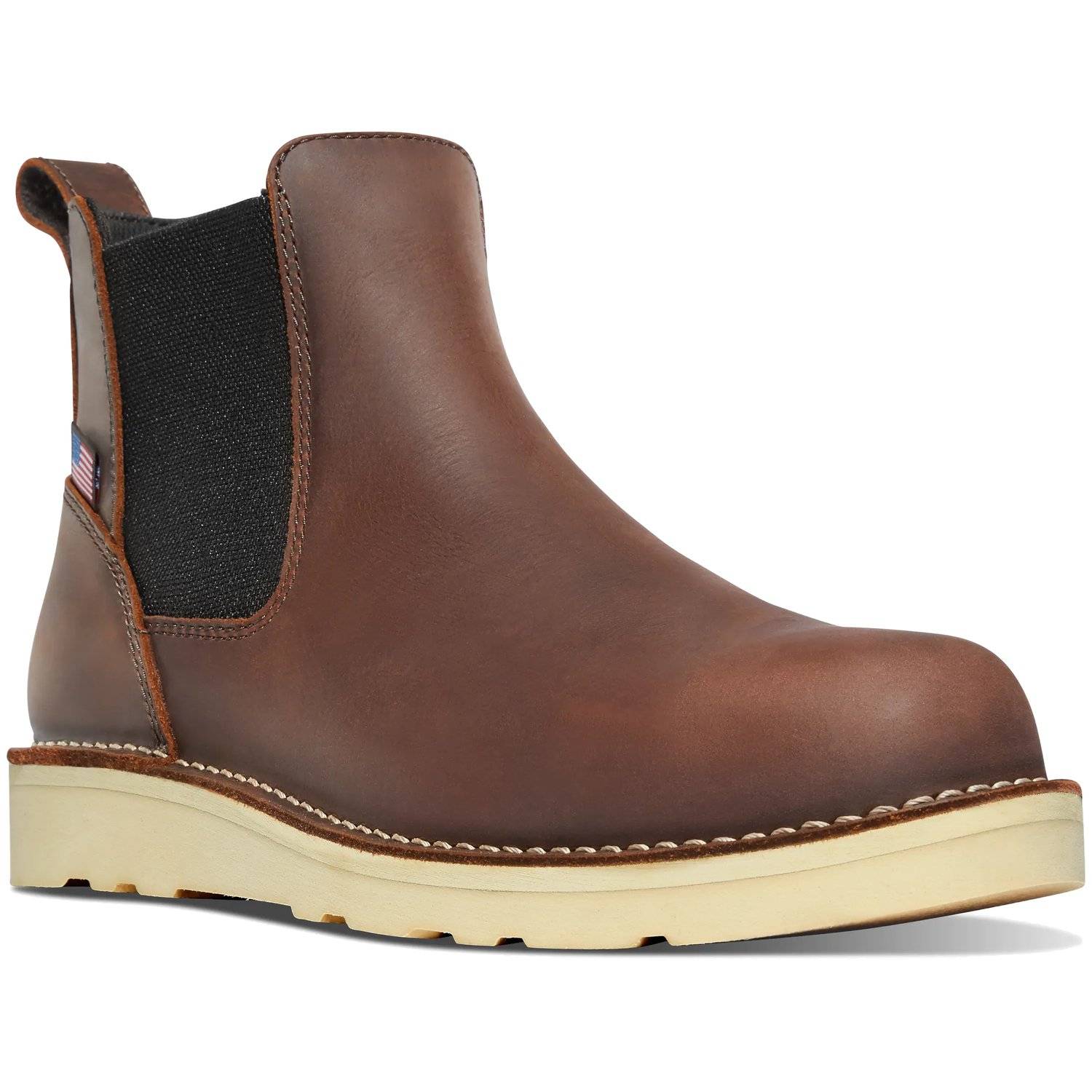 Danner Men's Bull Run 6" Chelsea Steel Toe Boots