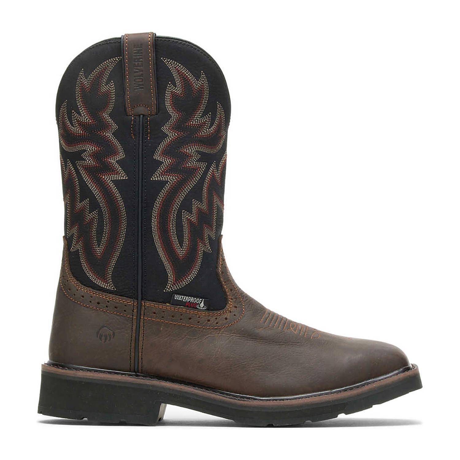 WOLVERINE MEN'S 10&QUOT; RANCHER WATERPROOF BOOTS