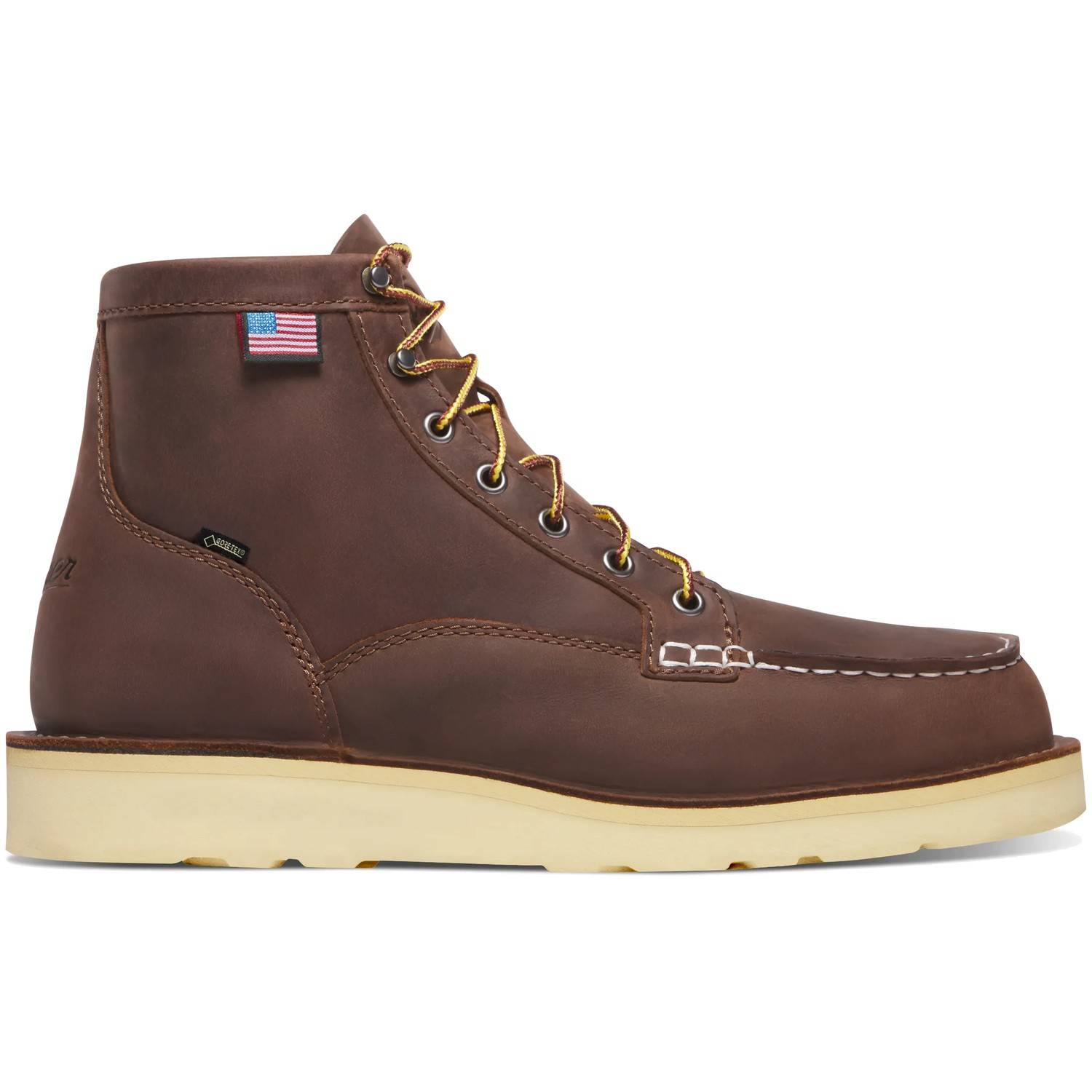 Danner Men's Bull Run 6" Moc Toe GORE-TEX Steel Toe Boo