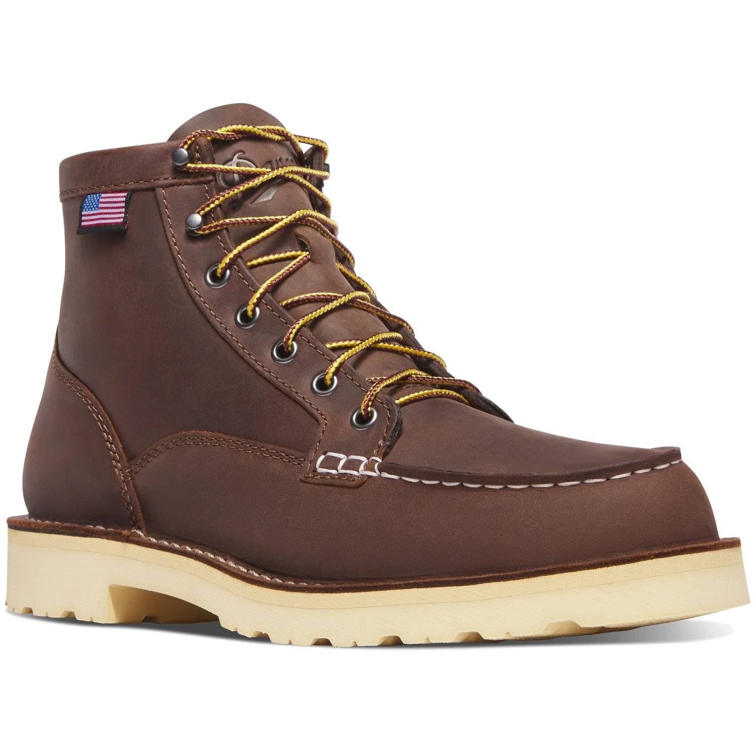 Danner Men's Bull Run 6" Moc Steel Toe Boots