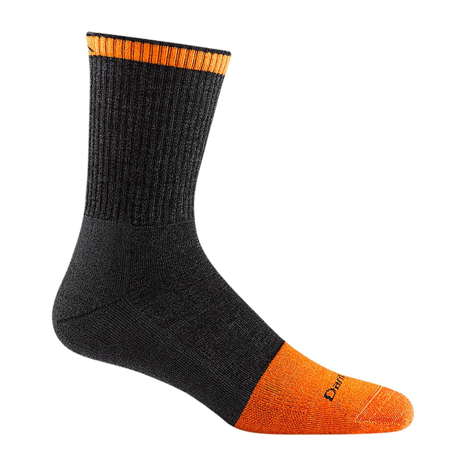Darn Tough Men's Steely Micro Crew Midweight Work Sock