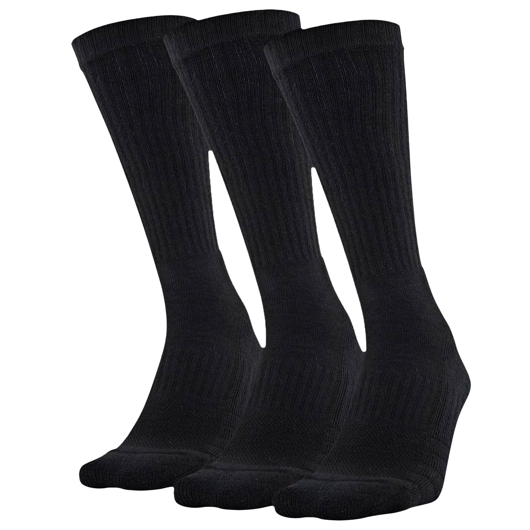 Under Armour Training Cotton Crew Socks 3 Pack