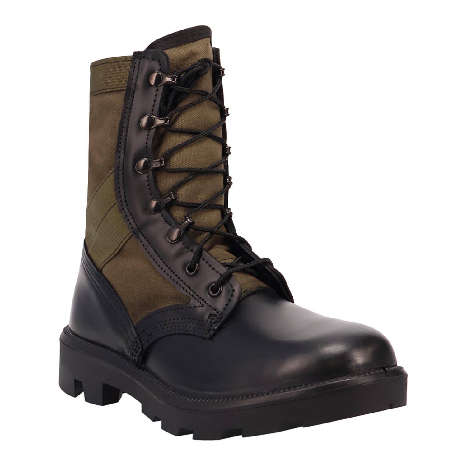 【 JEANS】CLARY COMBAT BOOTS Leather combat boots with logo Girl, Black | TWINSET Milano