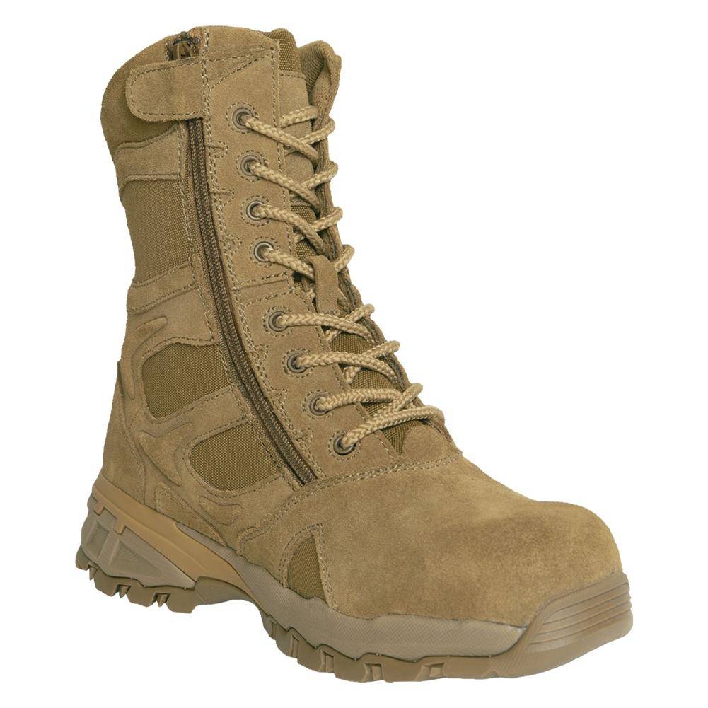 Rothco Men's Forced Entry 8" Composite Toe Side-Zip Boots