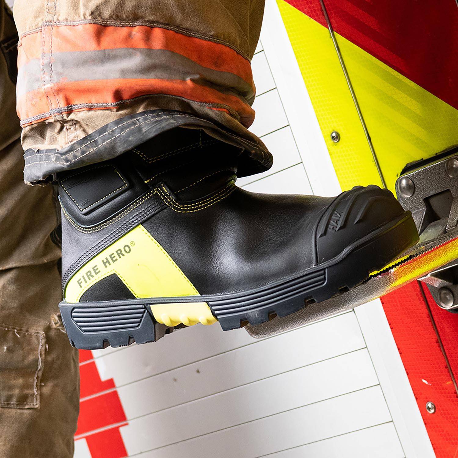 HAIX Fire Hero Xtreme NFPA Firefighting Boots | U.S. Patriot