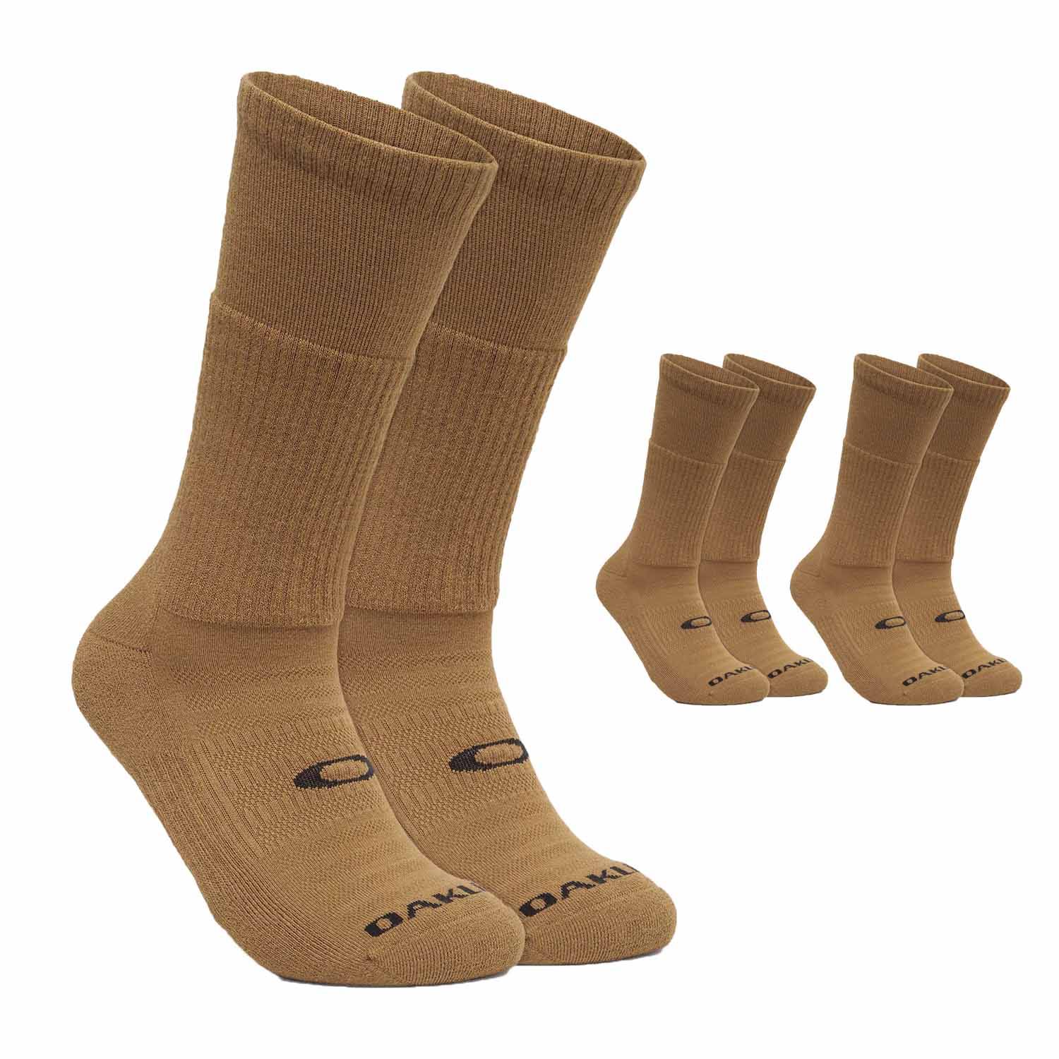 OAKLEY SI BOOT SOCKS, 3 PACK