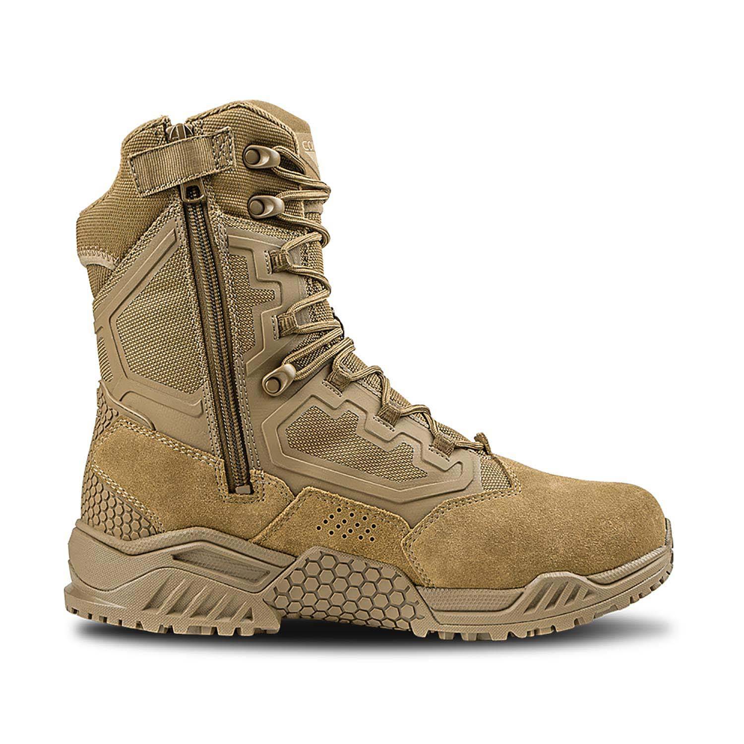 CONDOR MEN'S BRIGADE 8&QUOT; SIDE-ZIP TACTICAL BOOTS