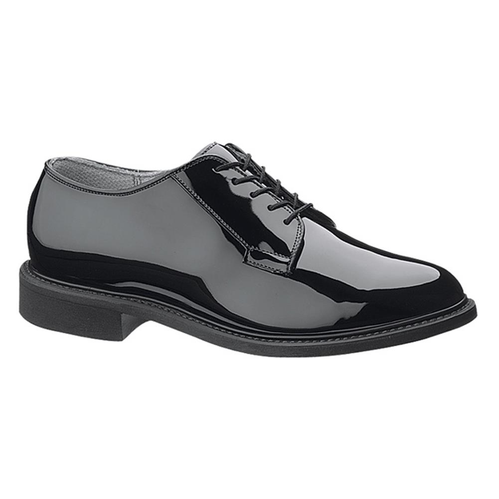 Bates High Gloss Oxfords Dress Shoes Black