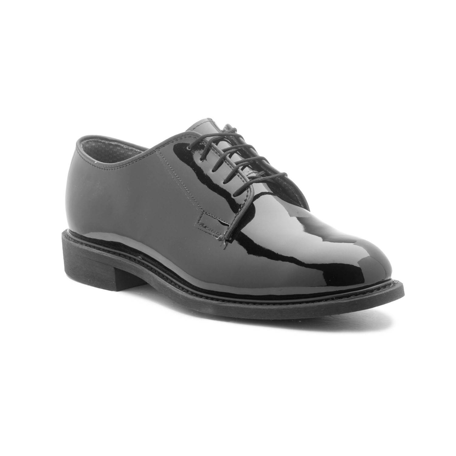 Bates High Gloss Oxfords Dress Shoes Black