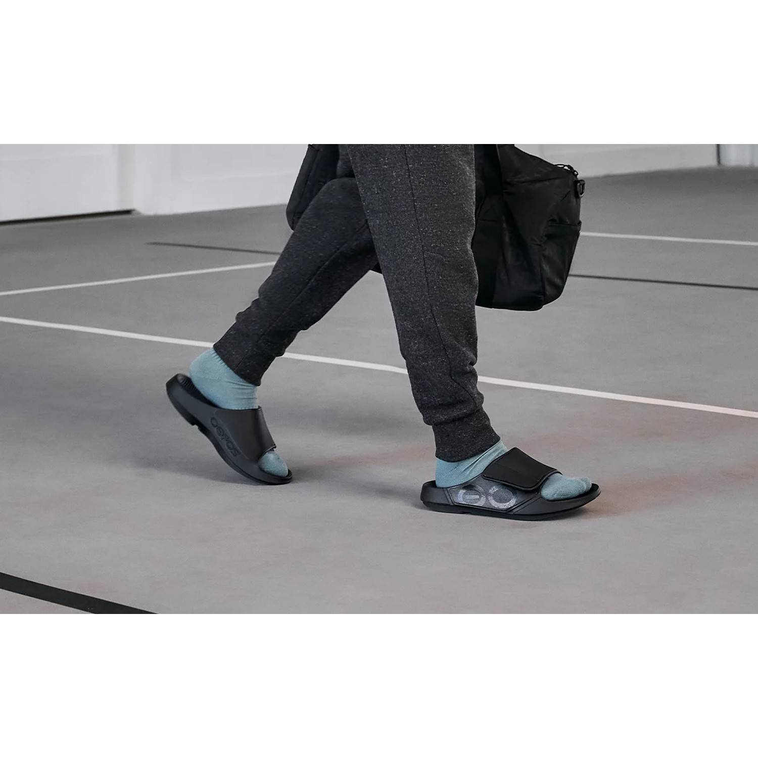 Oofos OOahh Sport Flex Recovery Slides | US Patriot
