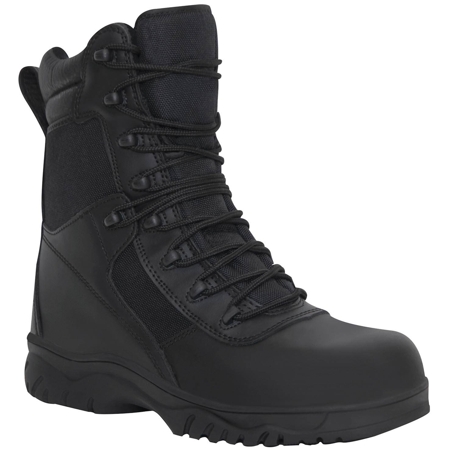 Rothco Forced Entry 8" Side-Zip Composite Toe Boots