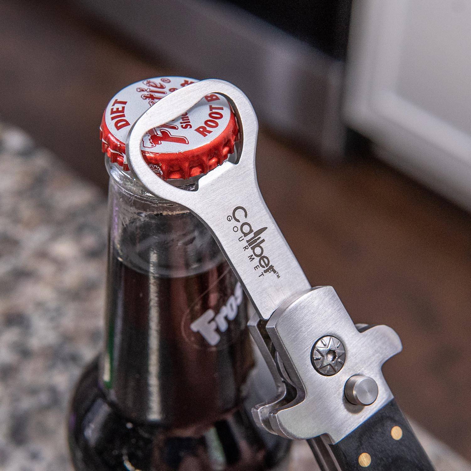 CampCo Switchblade Bottle Opener U.S. Patriot