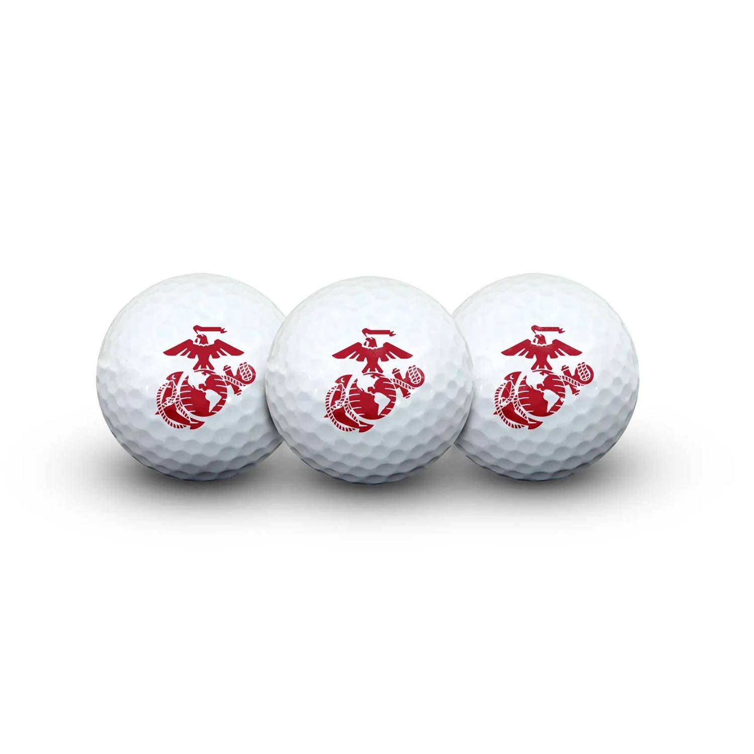 U.S. MILITARY GOLF BALLS, 3 PACK