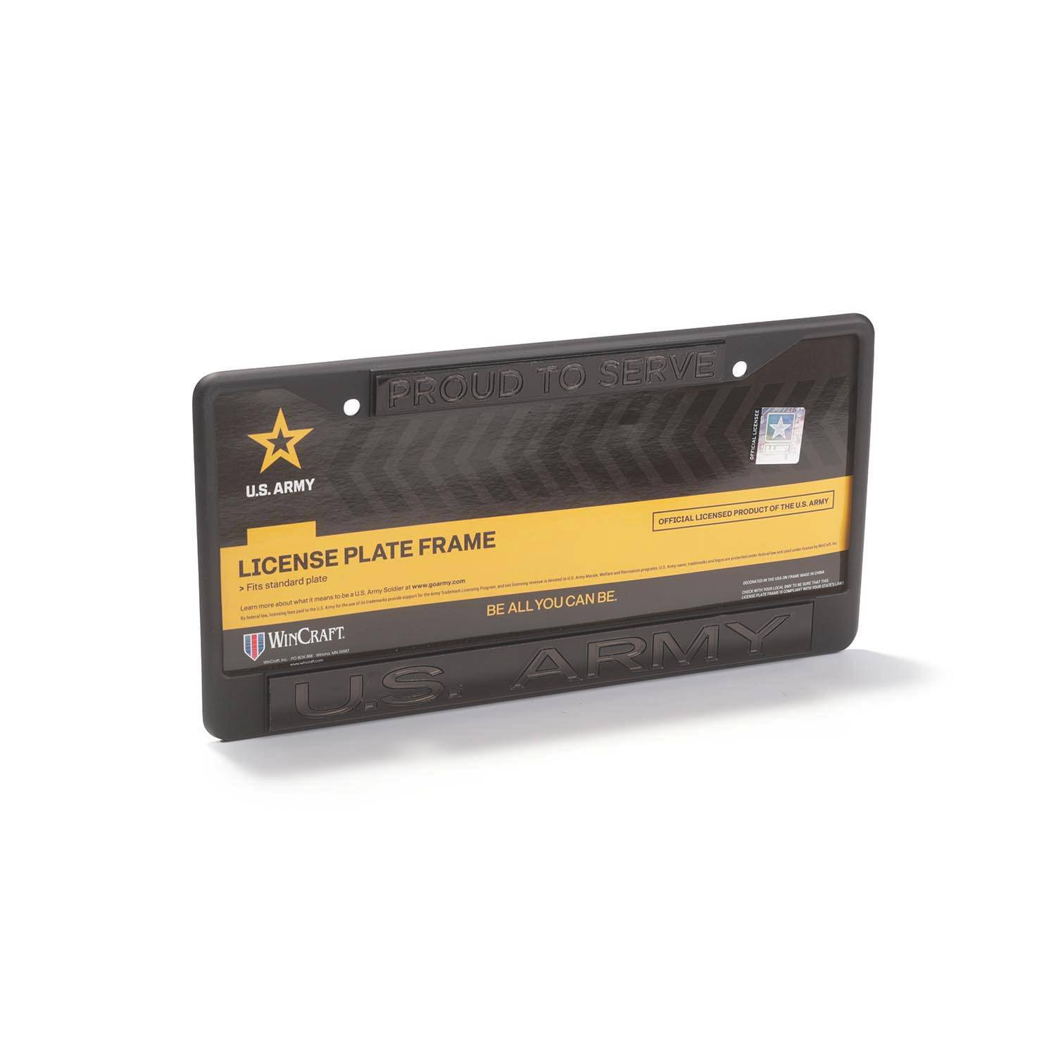 Wincraft Army License Plate Frame