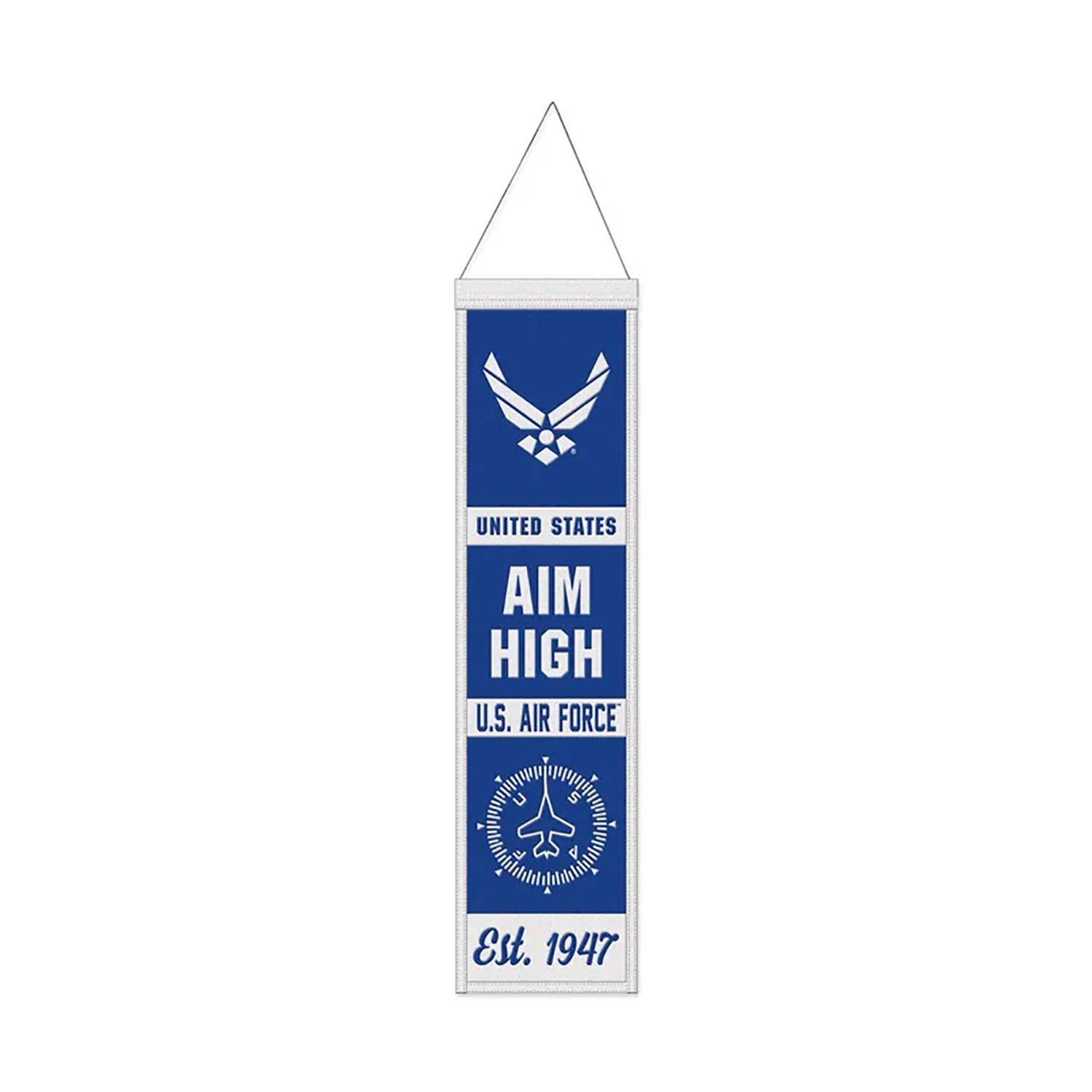 Wincraft Air Force Wool Banner, 8" x 32"