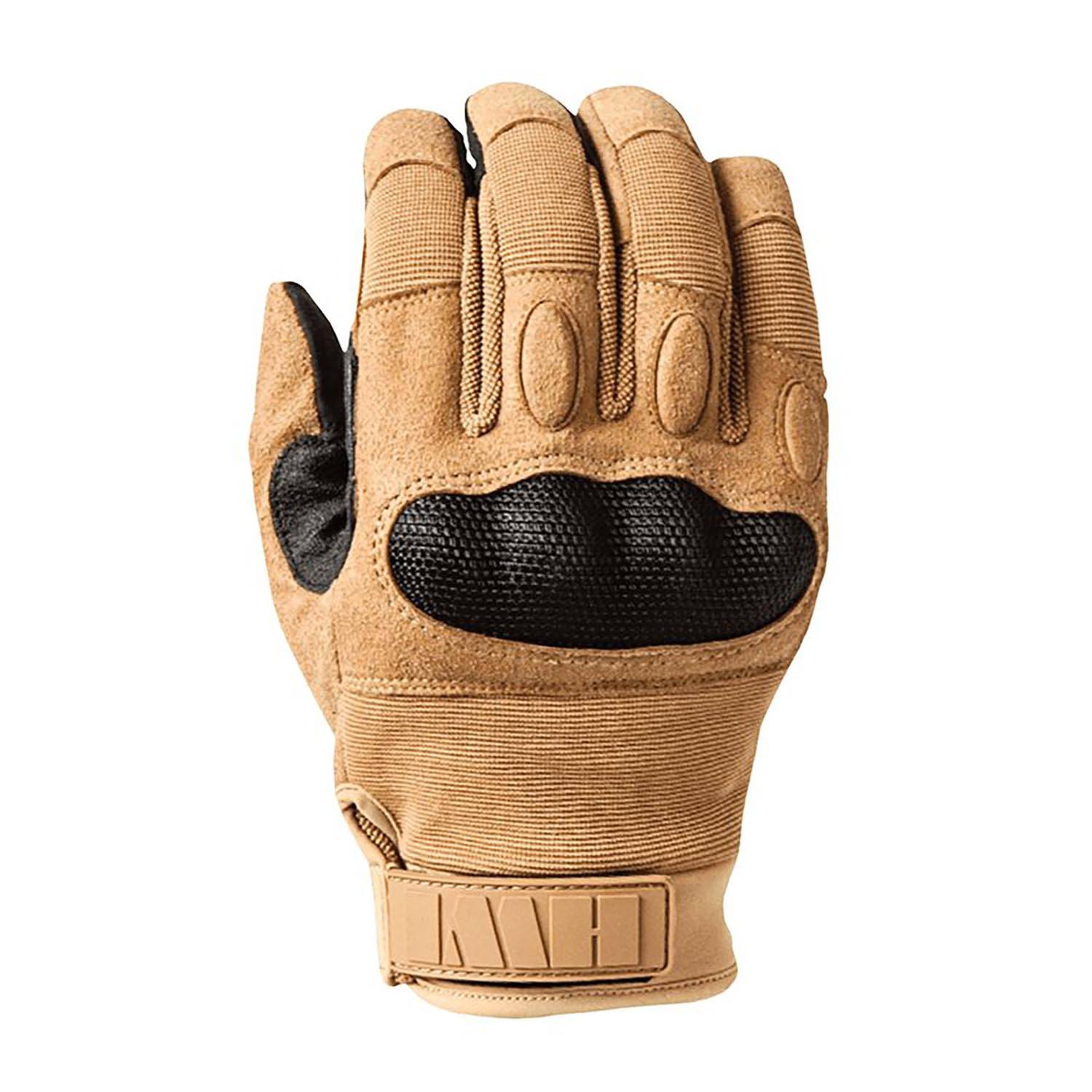 HWI Touchscreen Hard Knuckle Gloves, Coyote