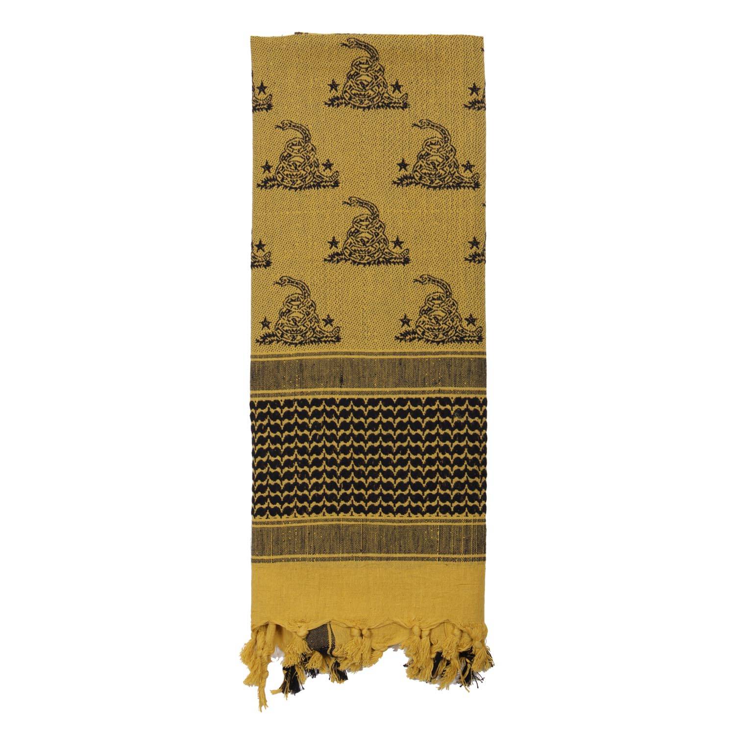 ROTHCO GADSDEN SNAKE SHEMAGH TACTICAL DESERT SCARF