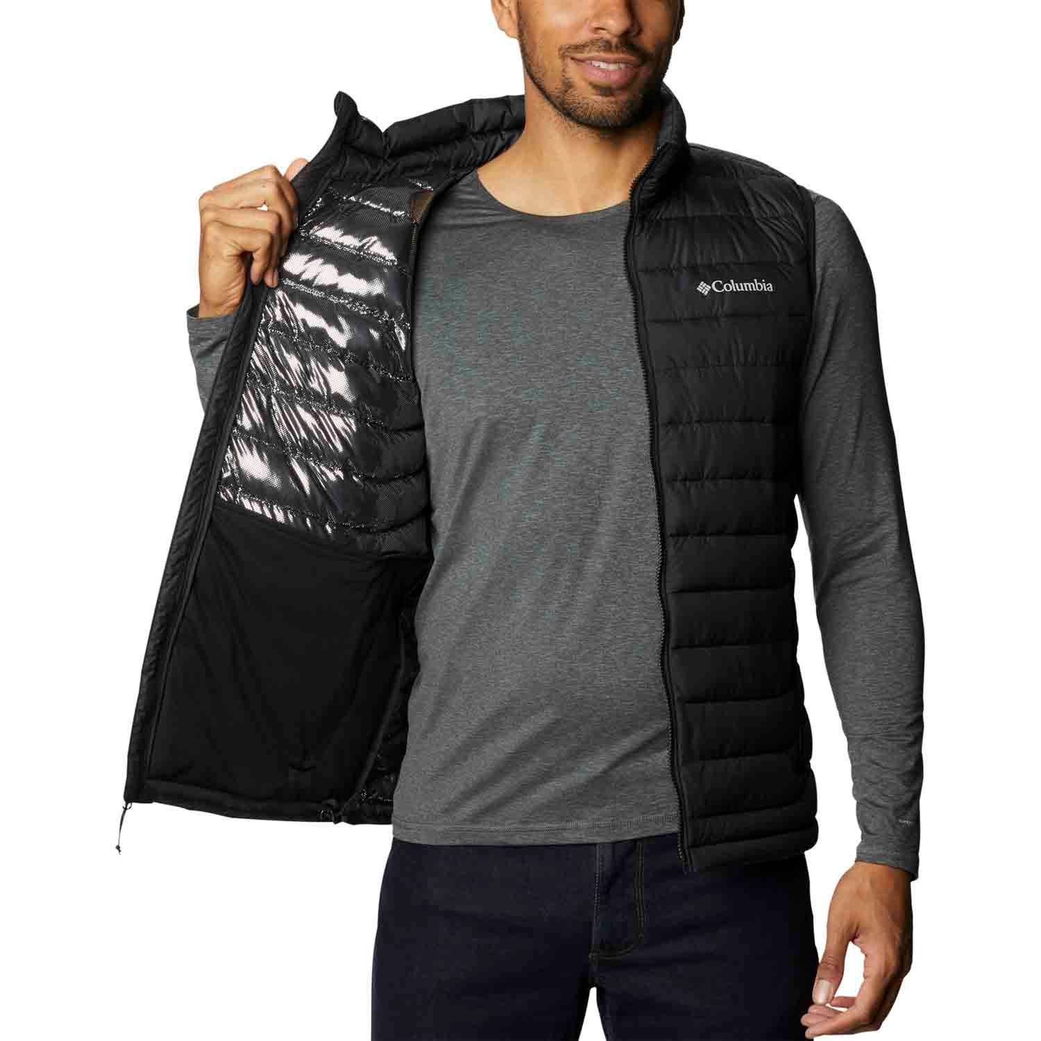 COLUMBIA MEN'S POWDER LITE VEST