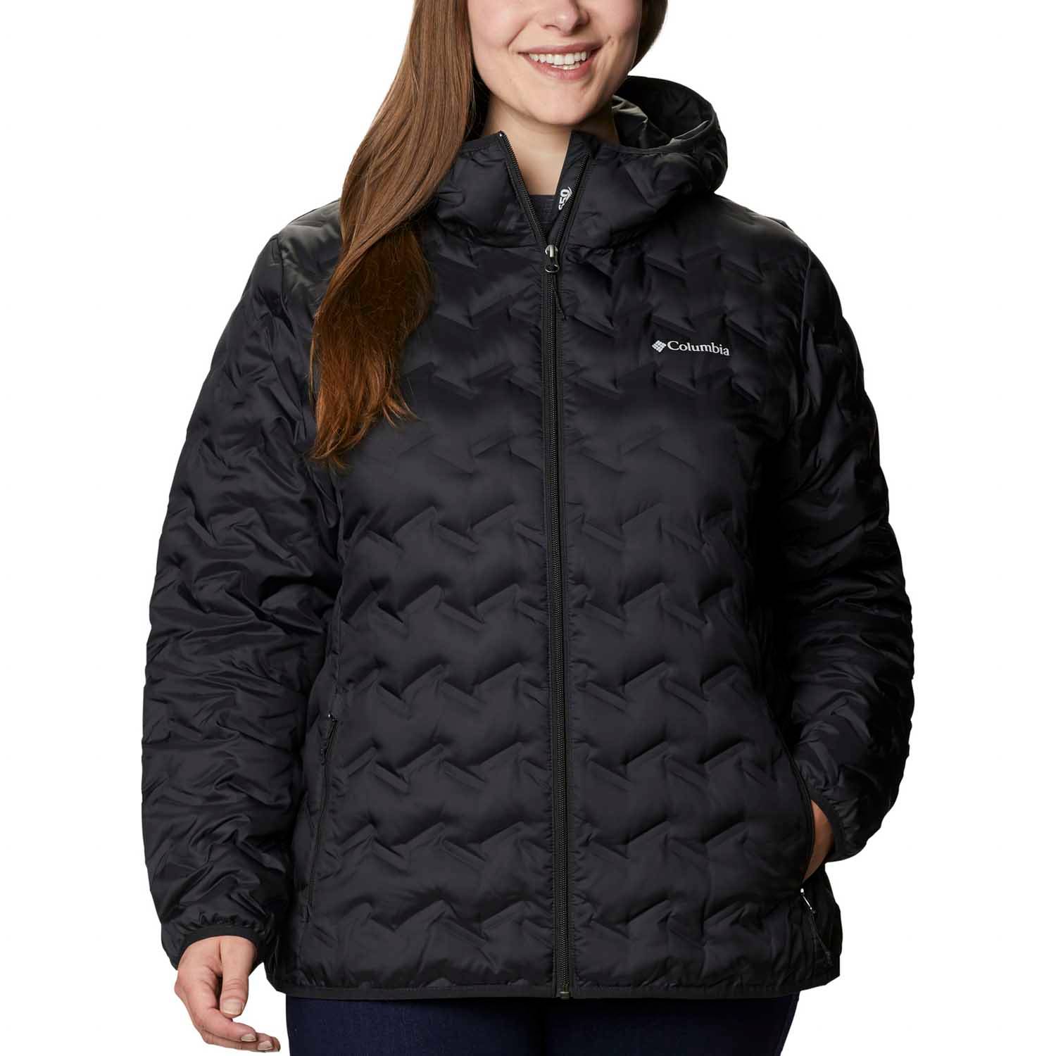 COLUMBIA WOMEN'S DELTA RIDGE DOWN HOODED JACKET