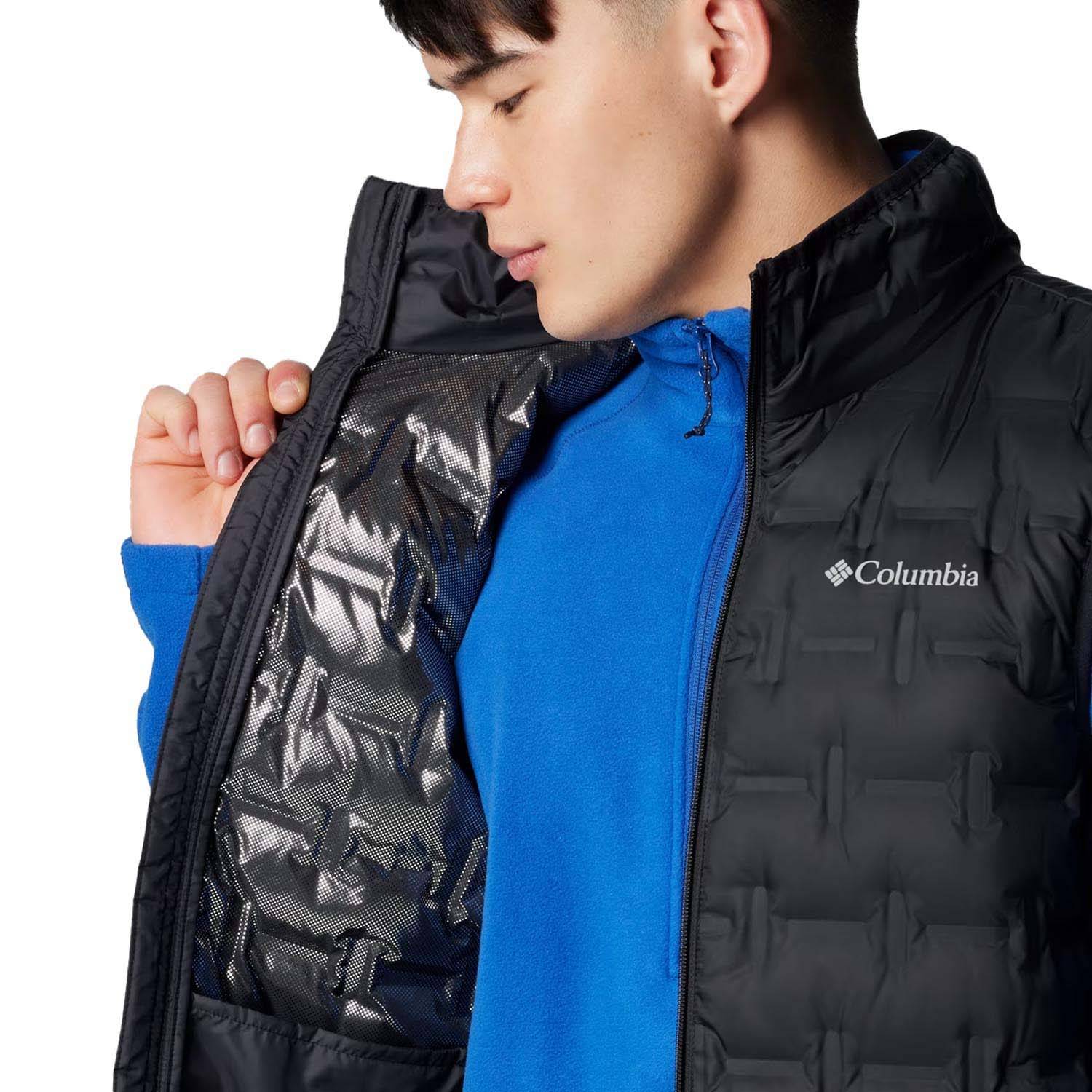 Veste Columbia Puffect 3 Homme Noire - Duvet Matelassée - Neuve Avec étiquettes