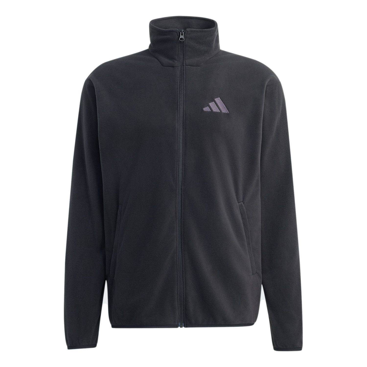 ADIDAS MEN'S TERREX MULTI ESSENTIALS FULL-ZIP FLEECE JACKET